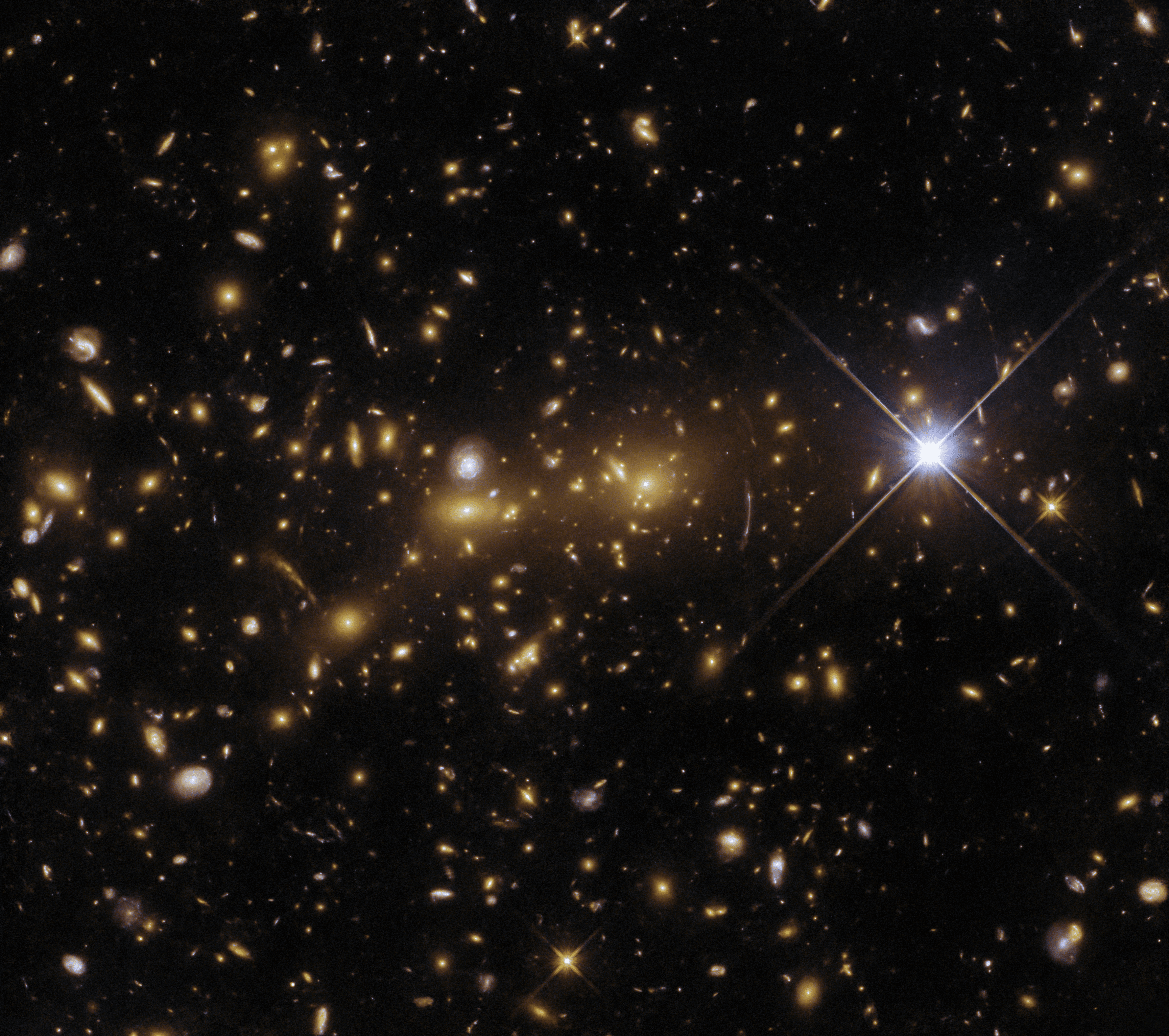 Hubble Views a Galactic Monster