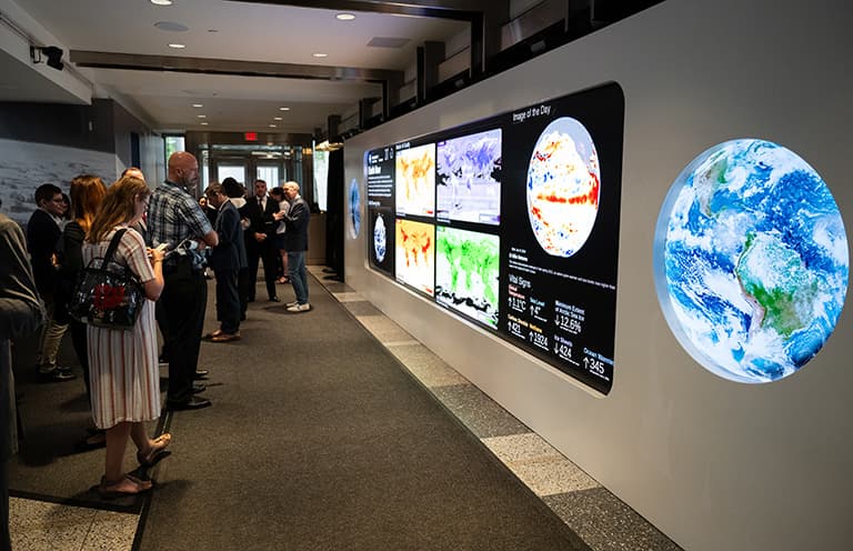 NASA’s New Exhibit Showcases our Home Planet and Climate