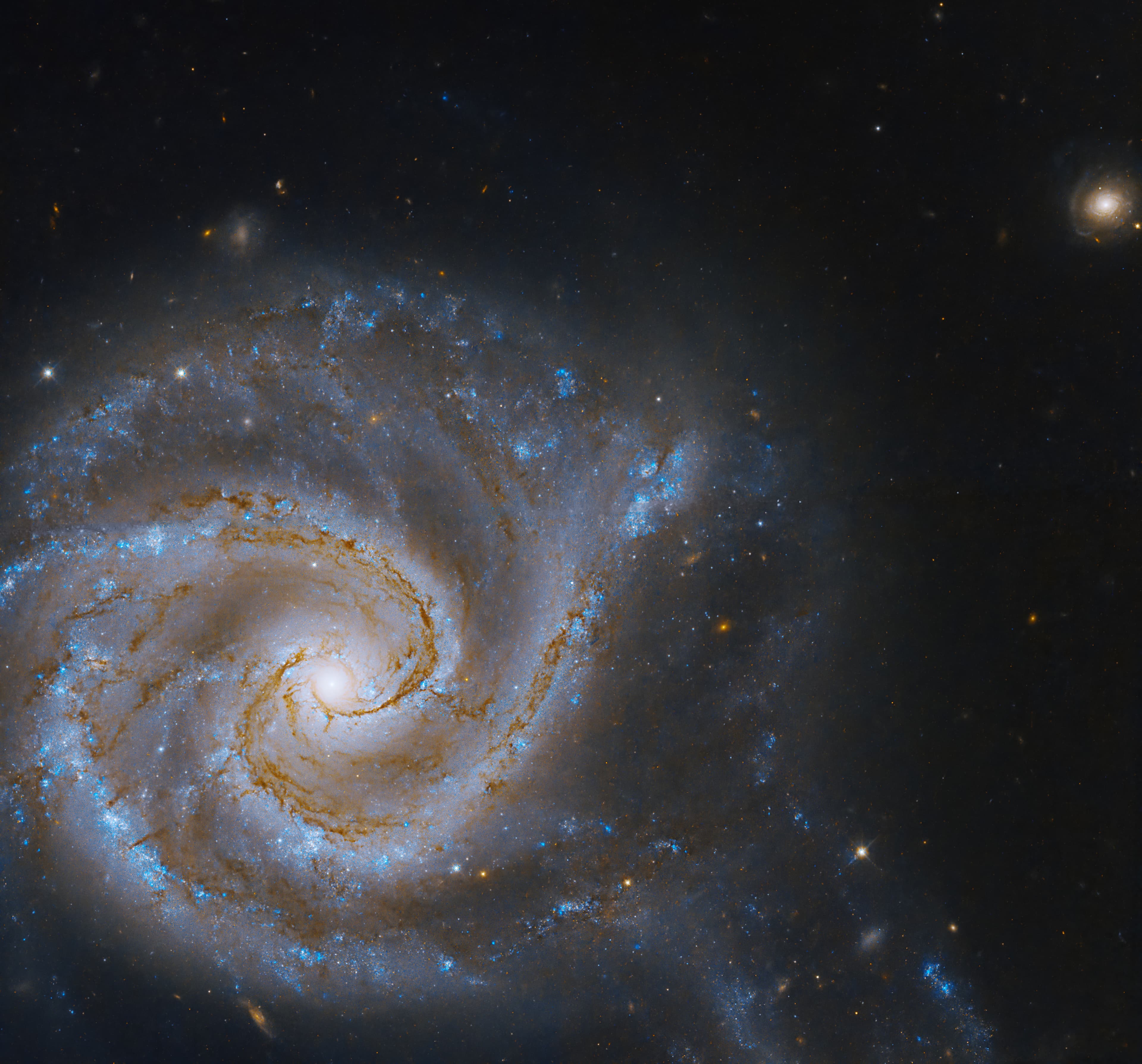Hubble Observes a Galactic Distortion