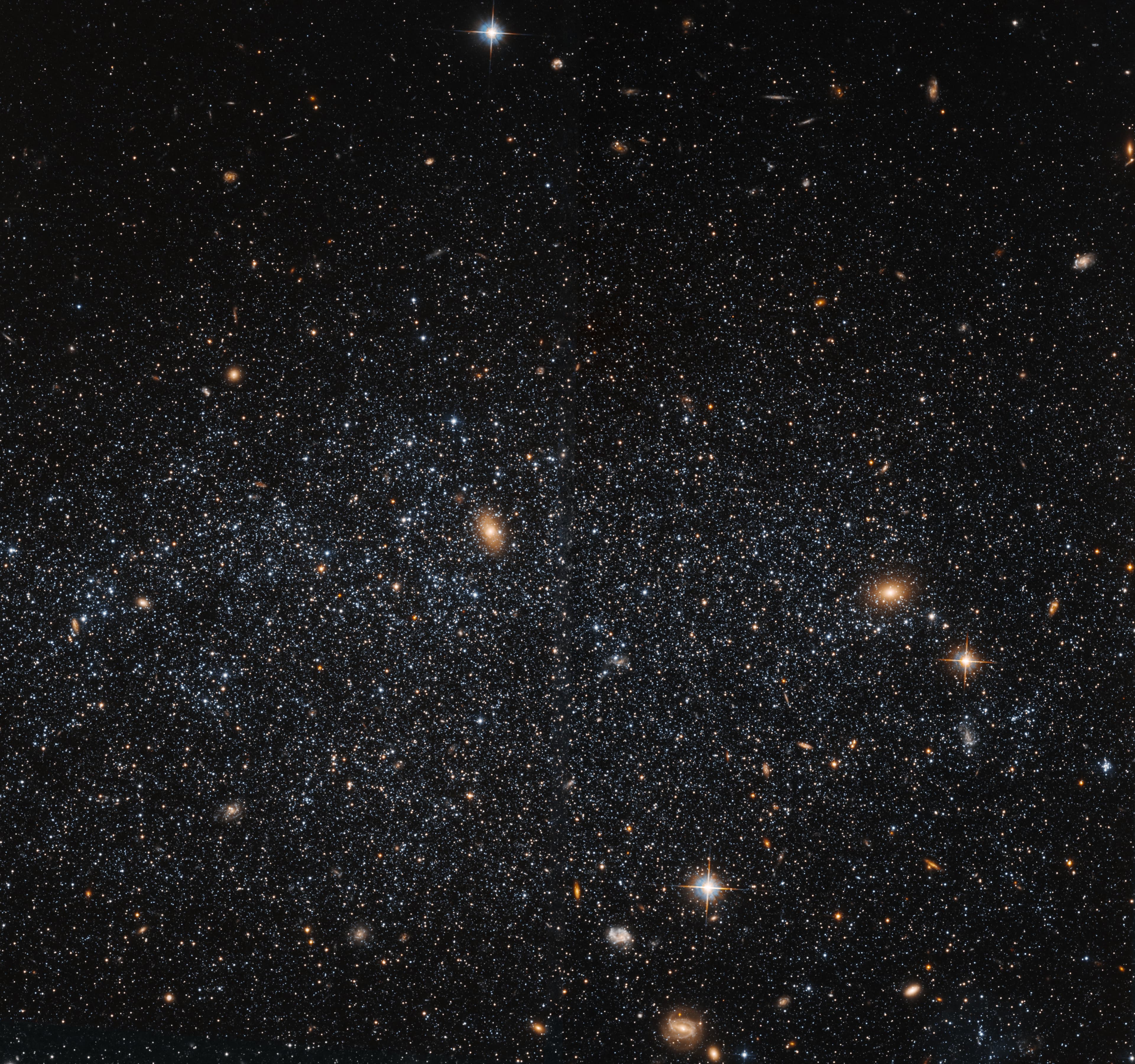 Hubble Finds Structure in an Unstructured Galaxy