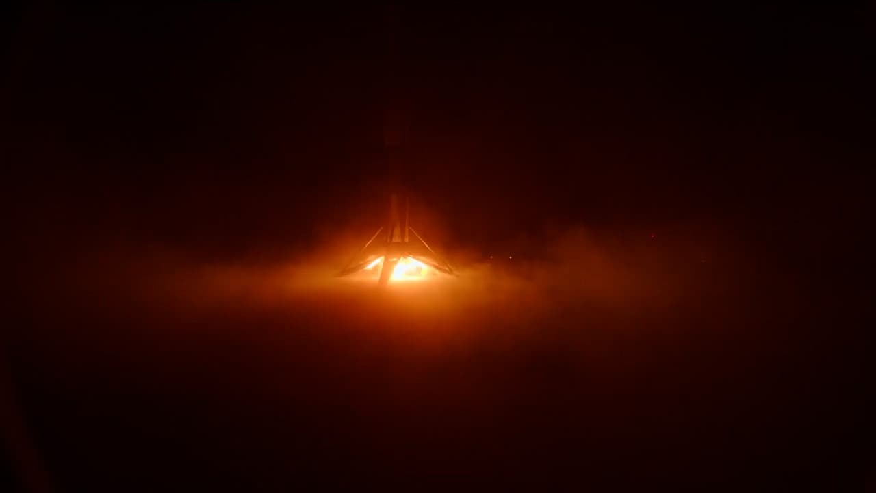 First Stage Sticks the Landing, Second Stage Engine Cuts Off