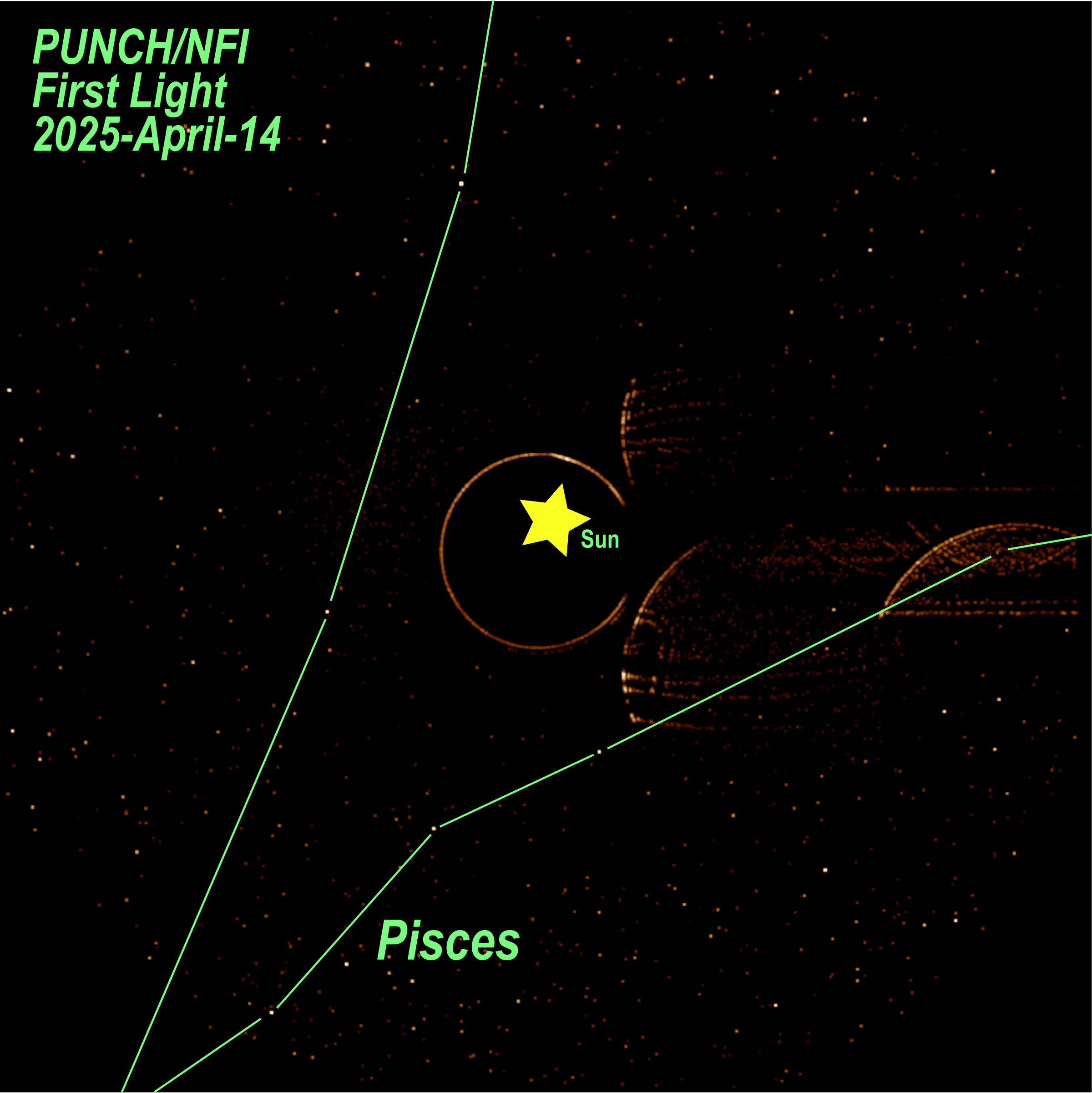NASA’s PUNCH Mission Captures First Images of Sun, Space