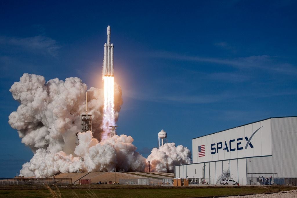 Falcon Heavy | Griffin Mission 1 mission patch