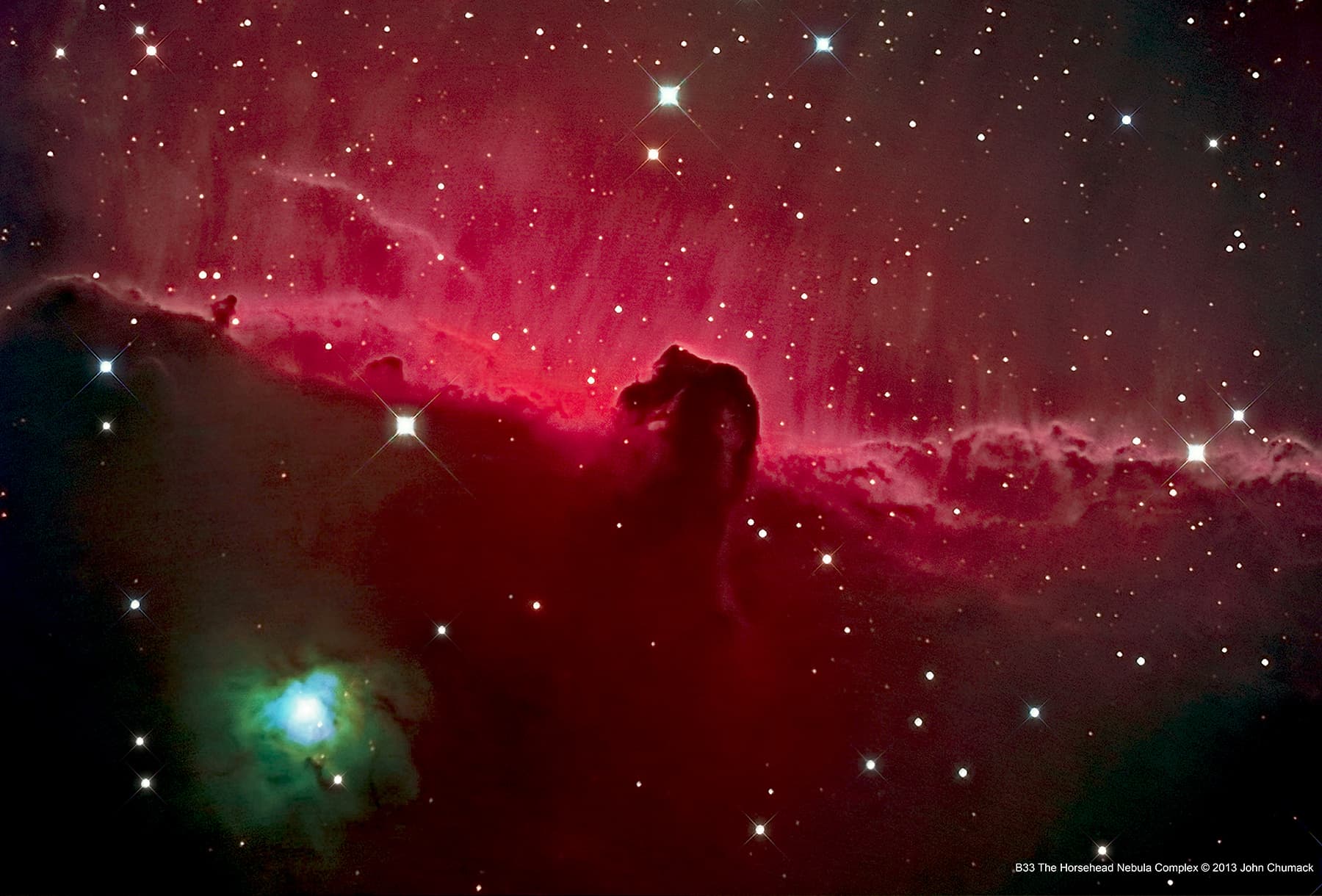 APOD: 2013 December 31 – The Horsehead Nebula