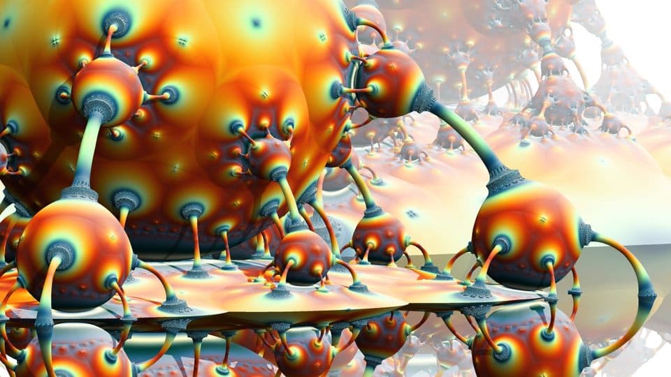 APOD: 2013 December 30 – Quantum Steampunk Fantasy Fractal Landscape