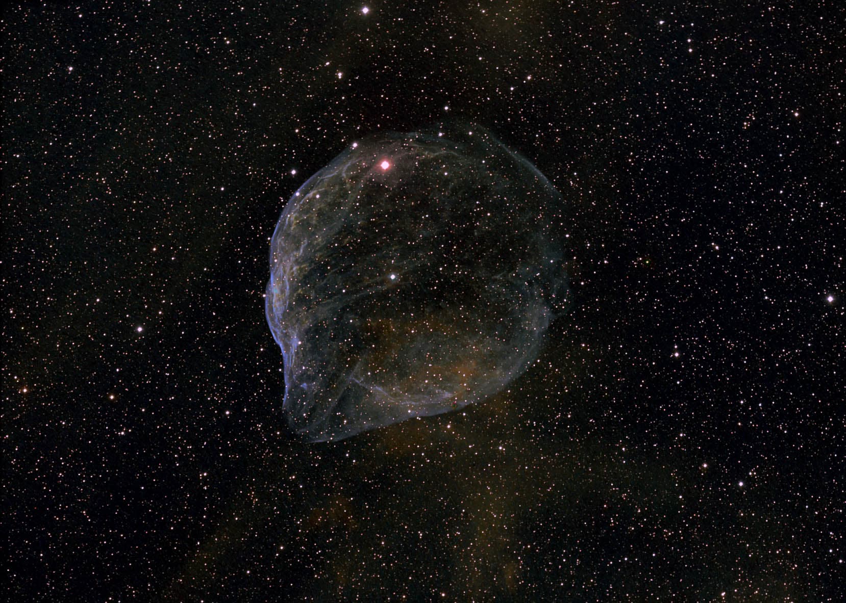 APOD: 2013 December 24 – Sharpless 308: Star Bubble