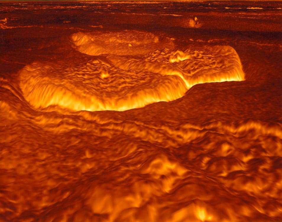 APOD: 2013 June 23 – Venus’ Once Molten Surface