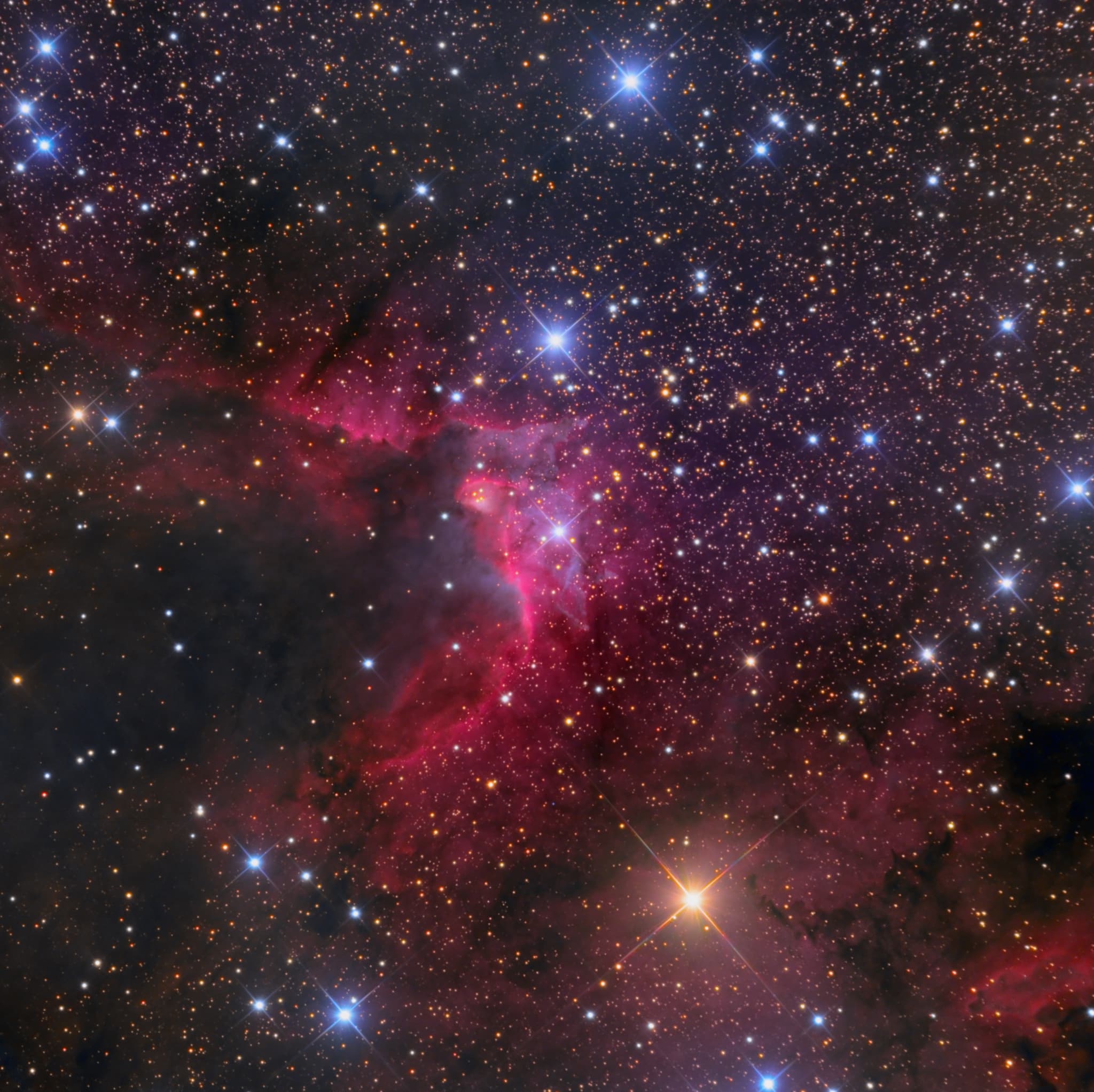 APOD: 2013 October 19 – Sh2-155: The Cave Nebula