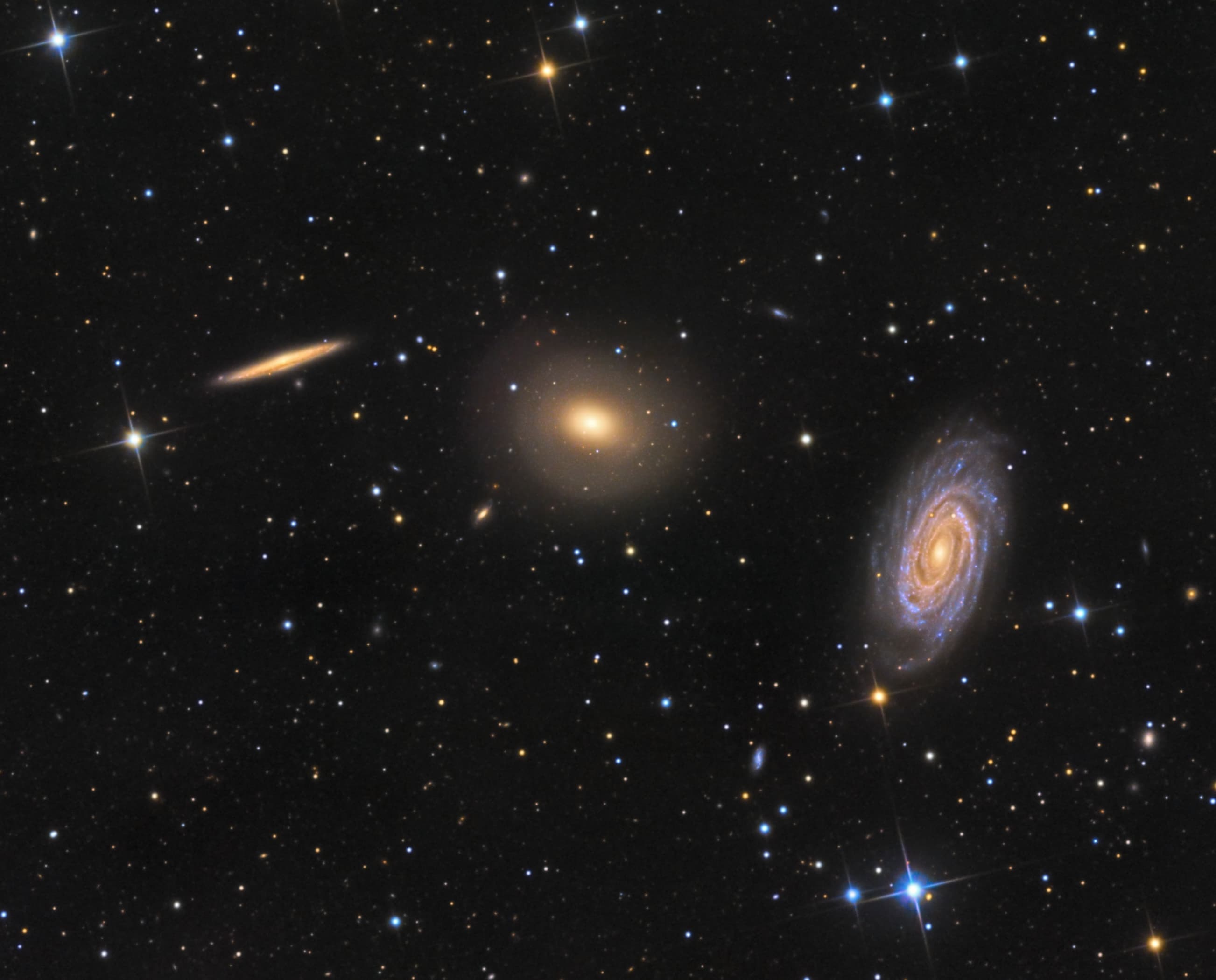 APOD: 2013 October 16 – Three Galaxies in Draco