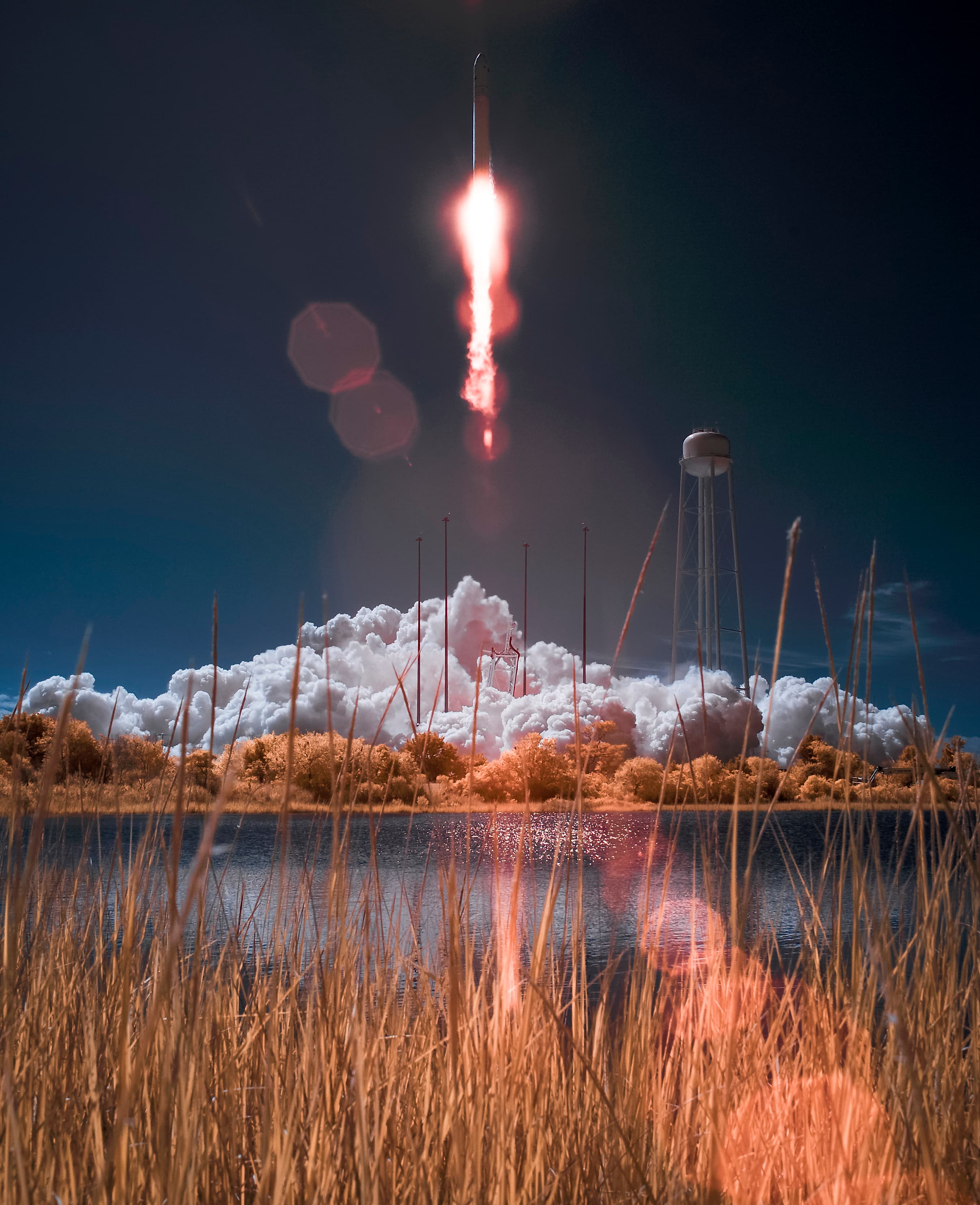 APOD: 2013 September 21 – Antares Rocket Launch
