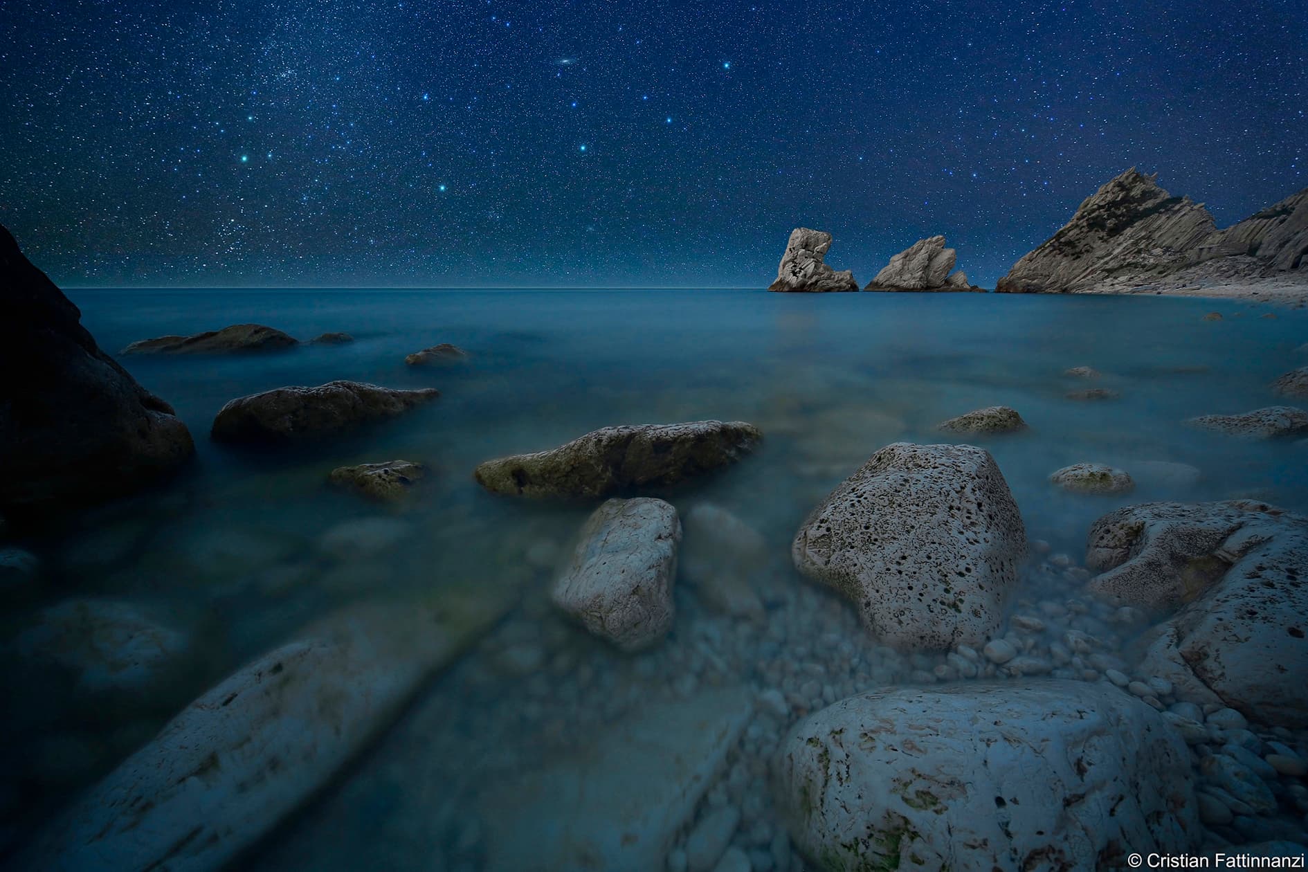 APOD: 2013 September 27 – Andromeda on the Rocks