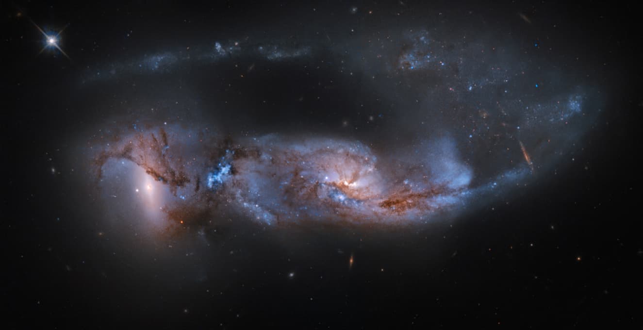APOD: 2014 April 23 – Arp 81: 100 Million Years Later