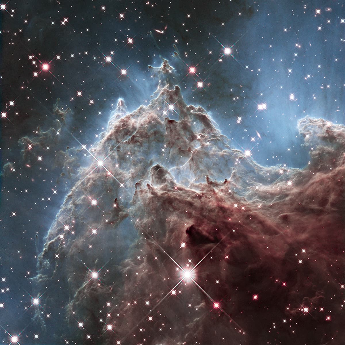 APOD: 2014 April 3 – At the Edge of NGC 2174