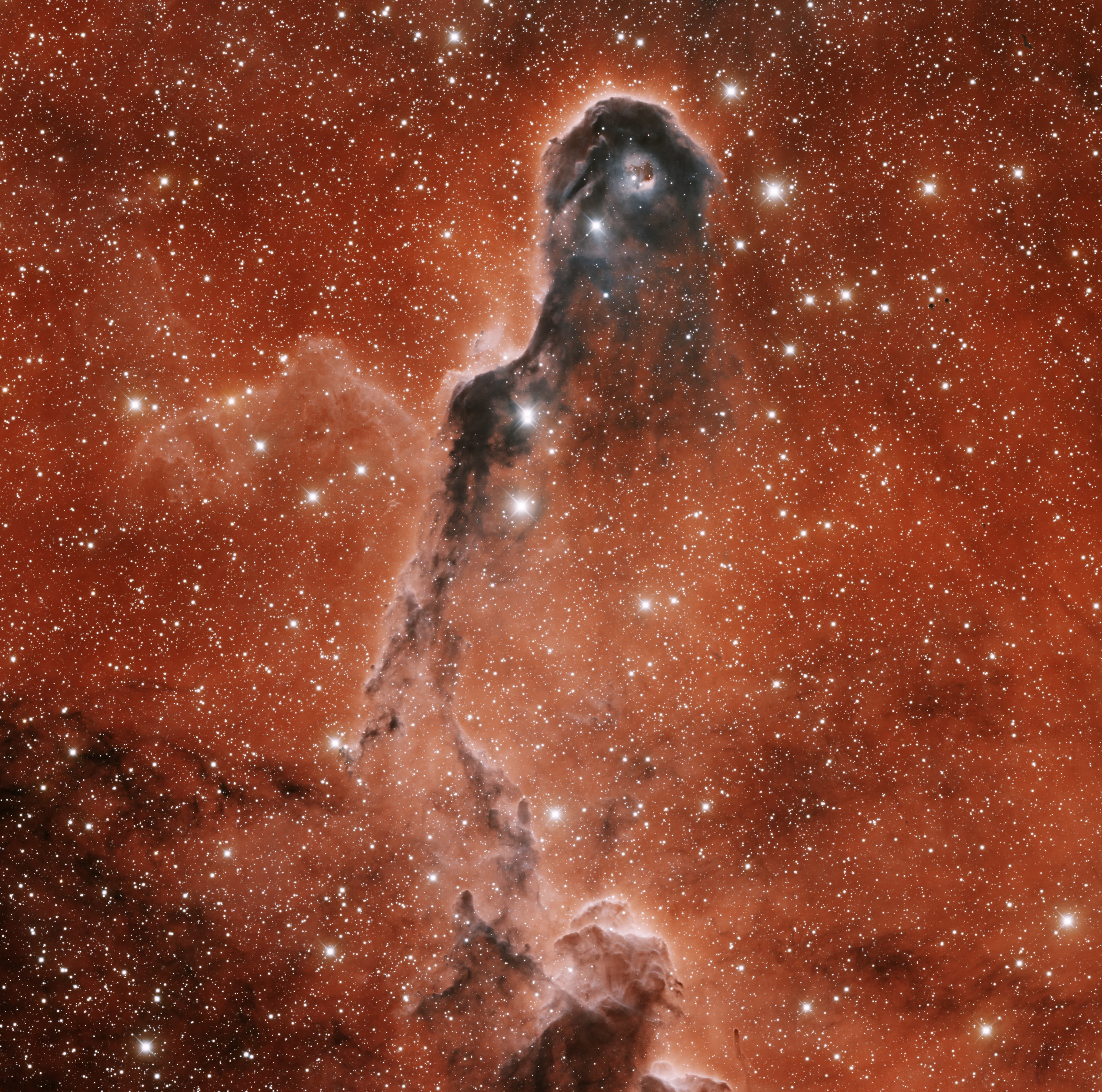 APOD: 2014 April 14 – An Unusual Globule in IC 1396