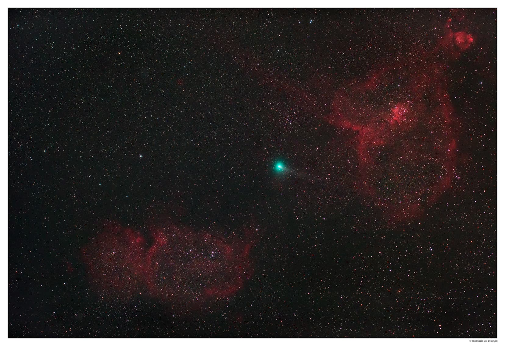 APOD: 2014 August 22 – Comet Jacques, Heart and Soul