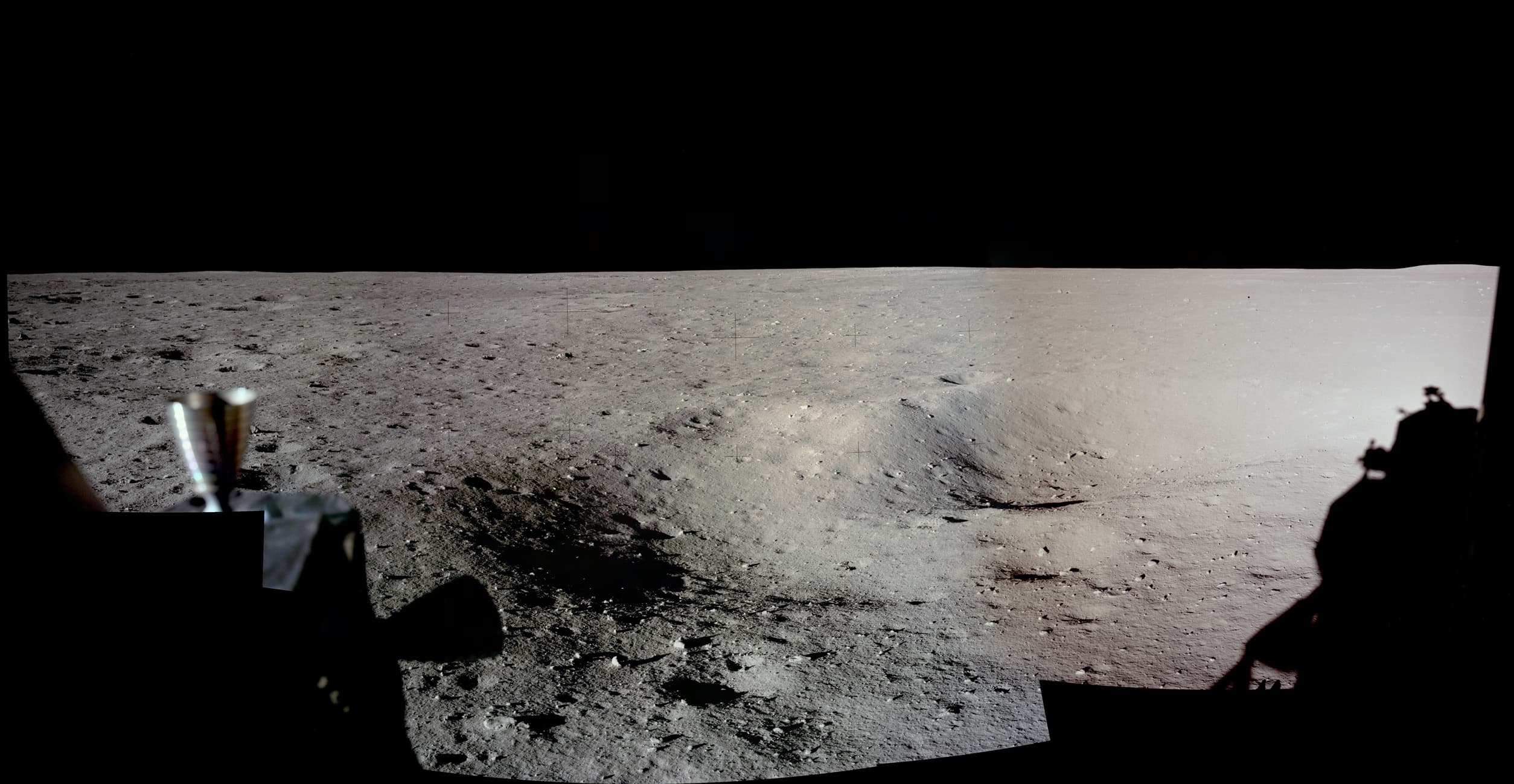 APOD: 2014 December 20 – Apollo 11 Landing Site Panorama