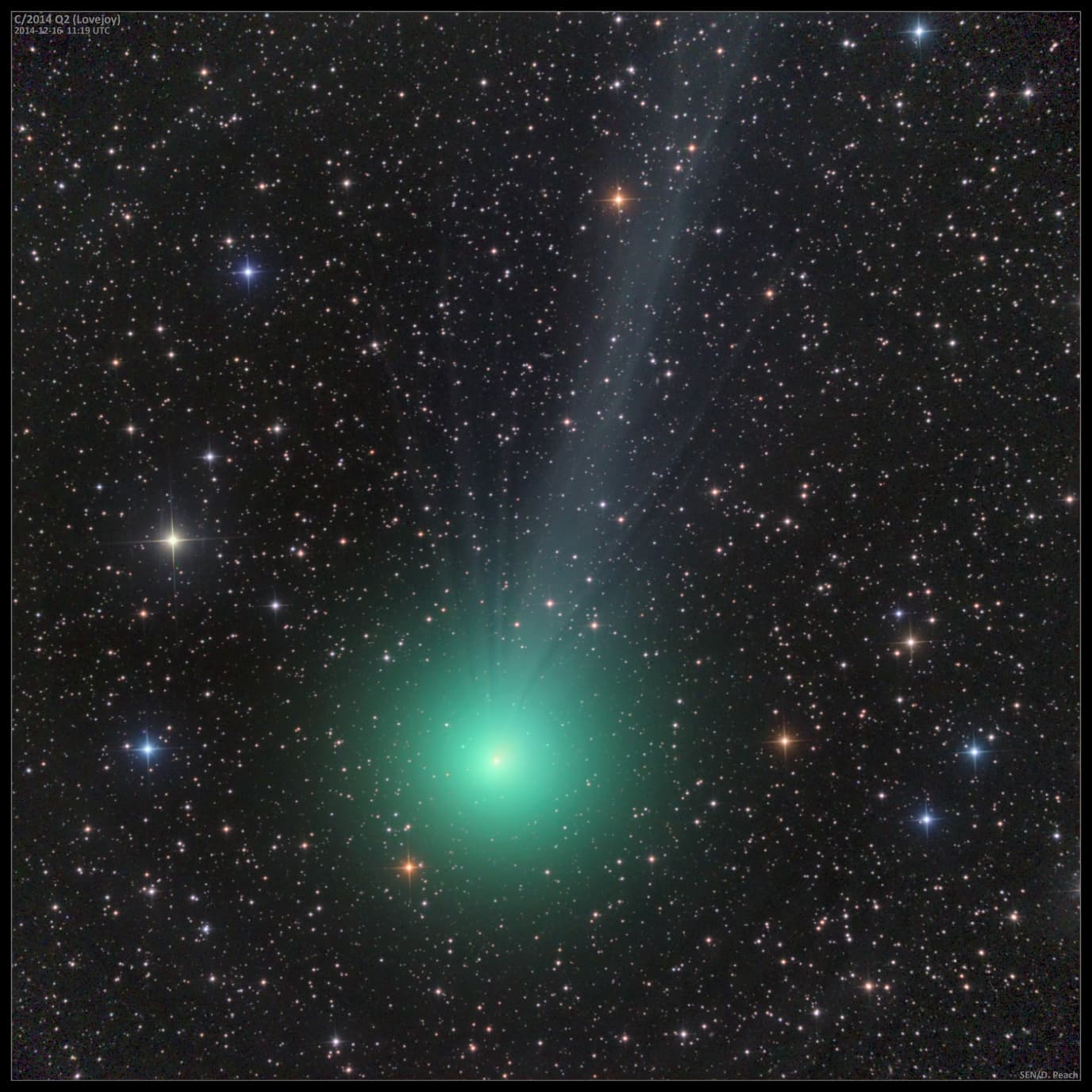 APOD: 2014 December 25 – This Comet Lovejoy