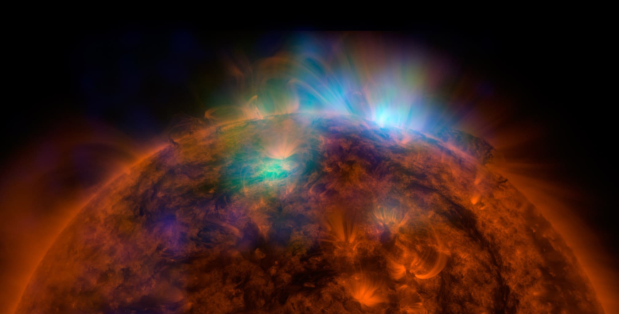 APOD: 2014 December 29 – The Sun in X rays from NuSTAR