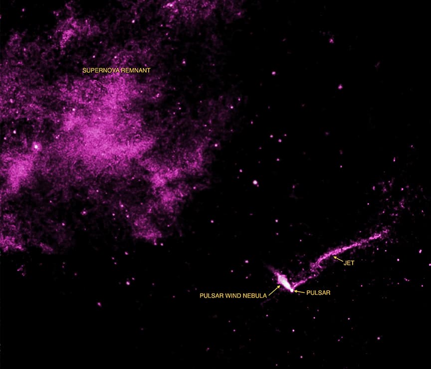 APOD: 2014 February 21 – The Long Jet of the Lighthouse Nebula