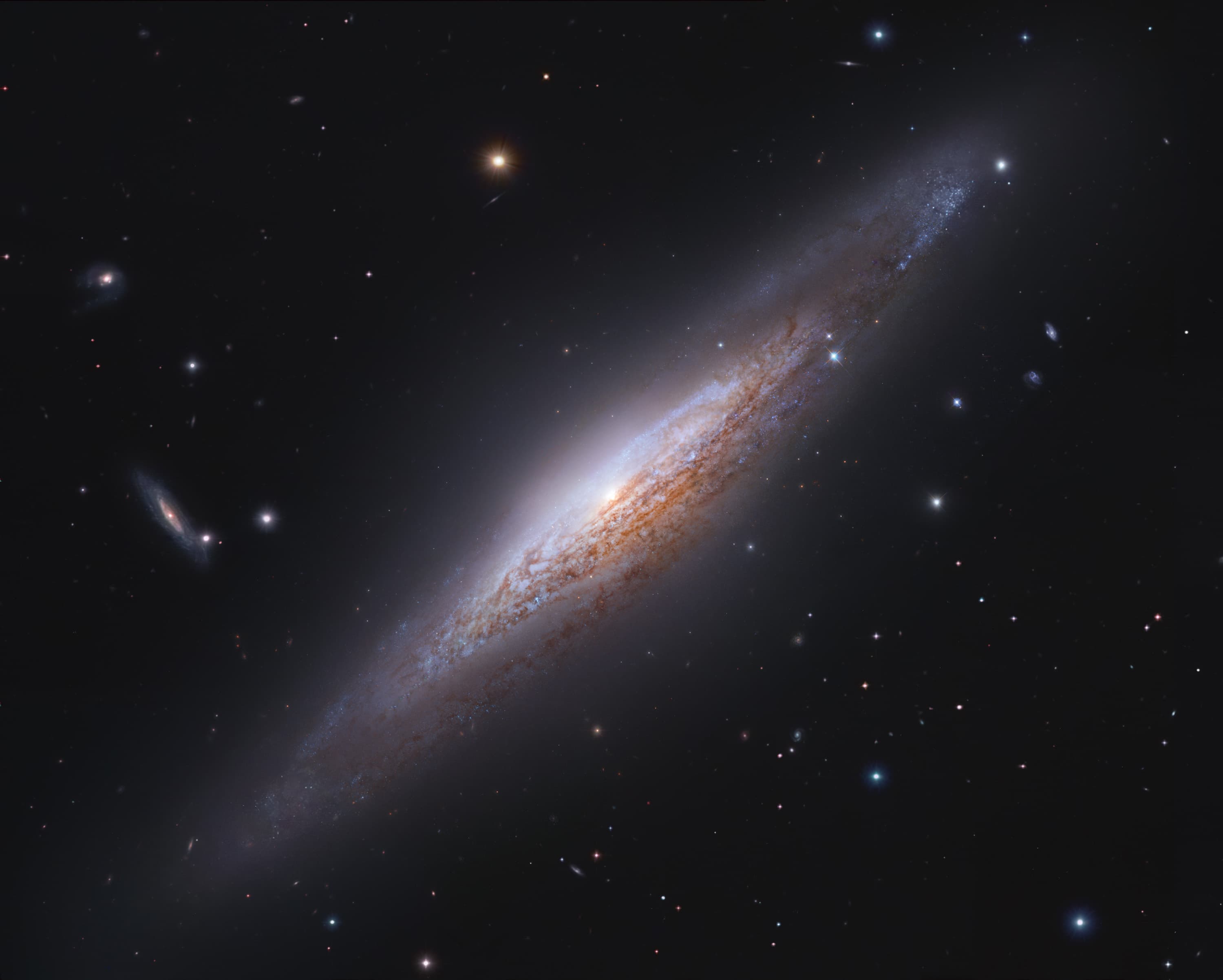 APOD: 2014 February 5 – NGC 2683: Edge On Spiral Galaxy