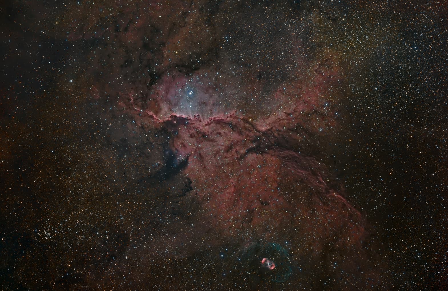 APOD: 2014 February 1 – NGC 6188 and NGC 6164