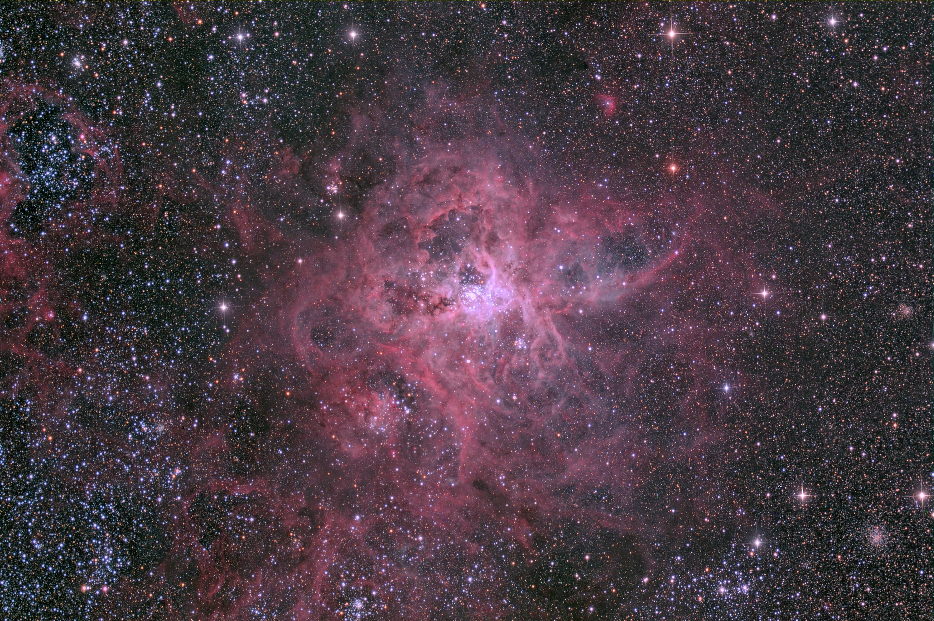 APOD: 2014 February 17 – The Cosmic Web of the Tarantula Nebula