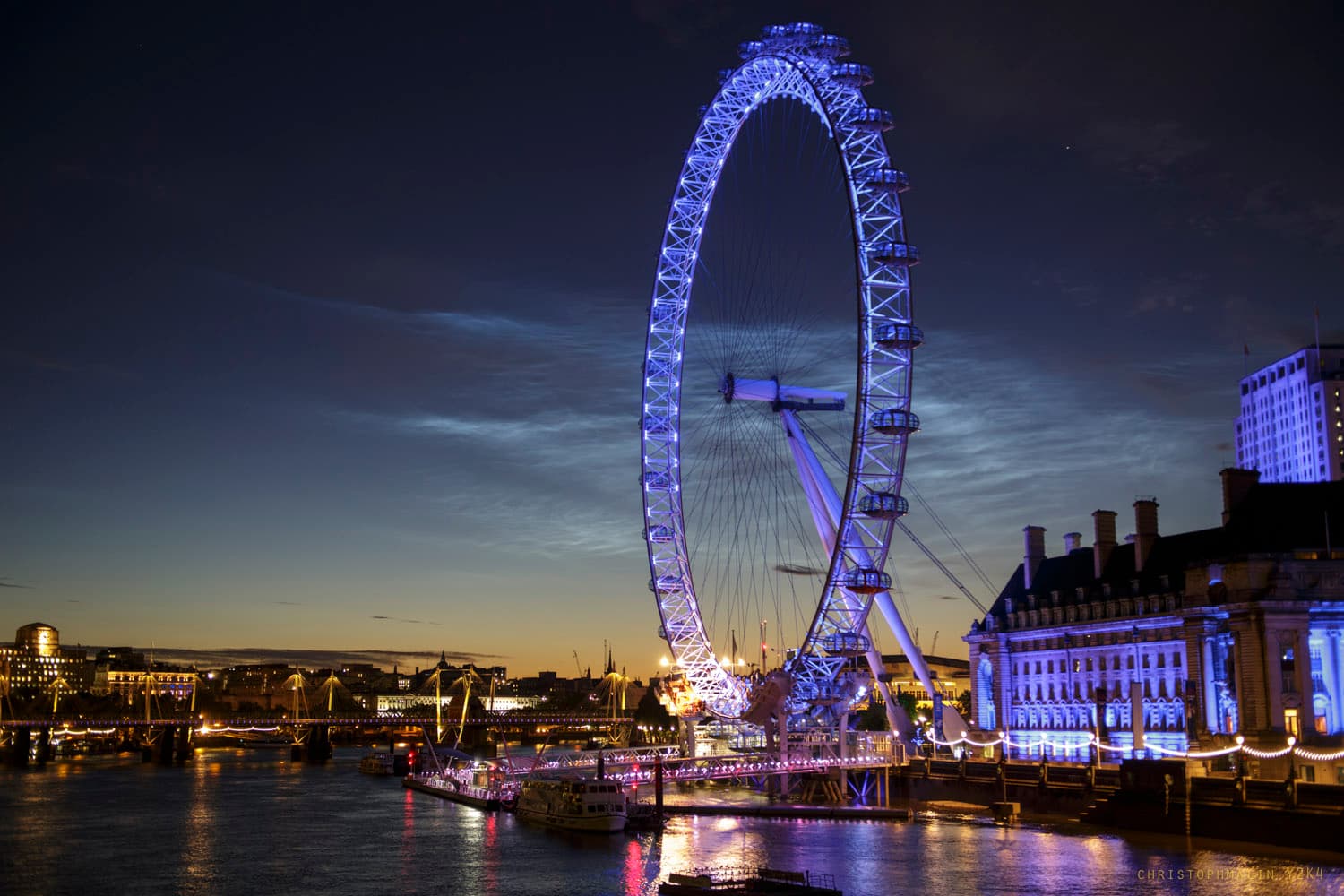 APOD: 2014 July 10 – Noctilucent Clouds over London