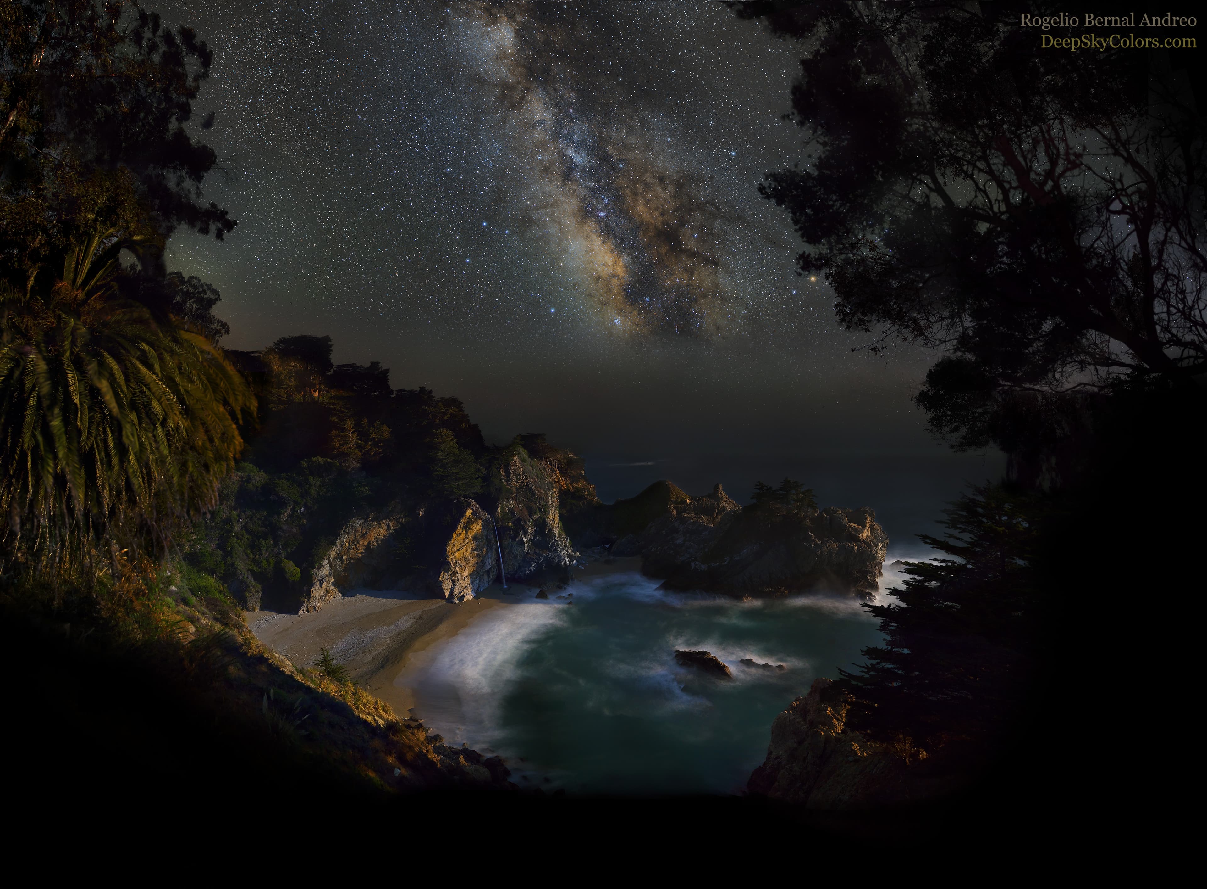 APOD: 2014 June 29 – Galaxy Cove Vista Revisited