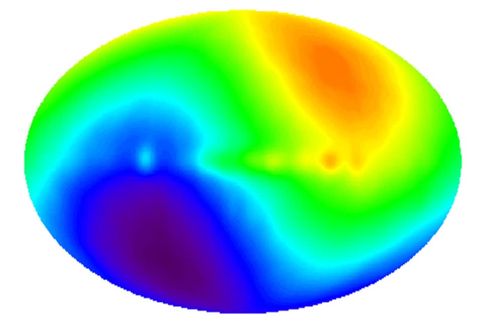 APOD: 2014 June 15 – CMB Dipole: Speeding Through the Universe