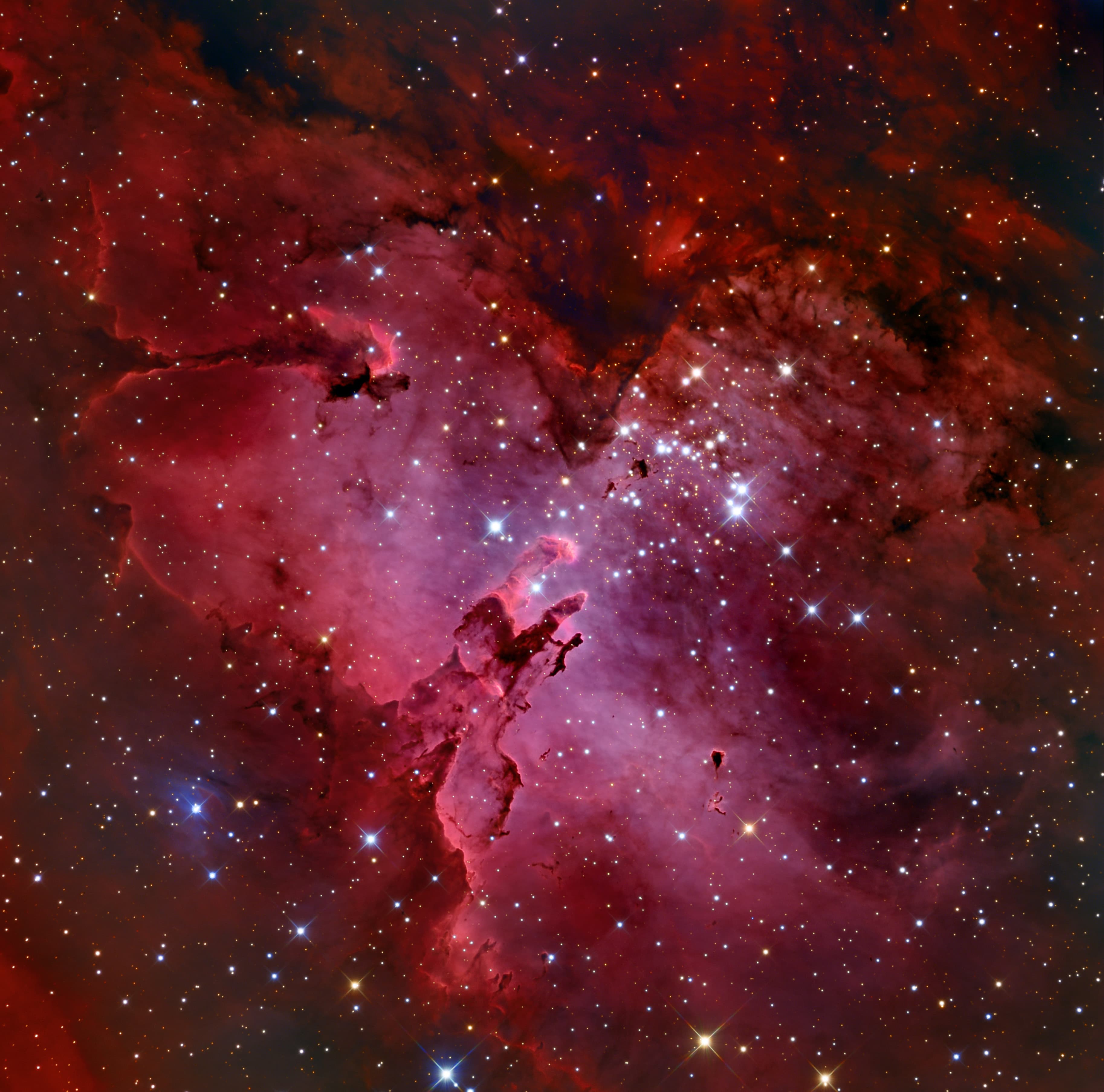APOD: 2014 June 7 – M16 and the Eagle Nebula
