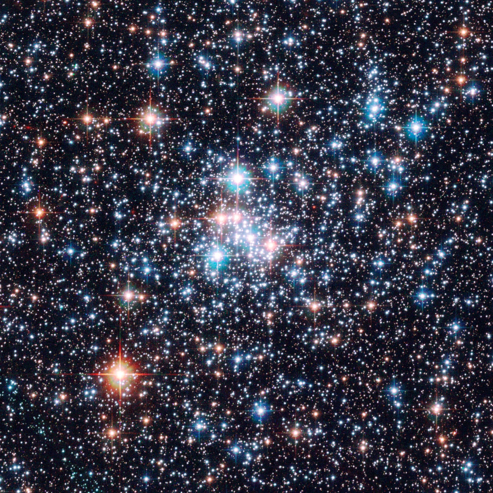 APOD: 2014 June 8 – Open Cluster NGC 290: A Stellar Jewel Box