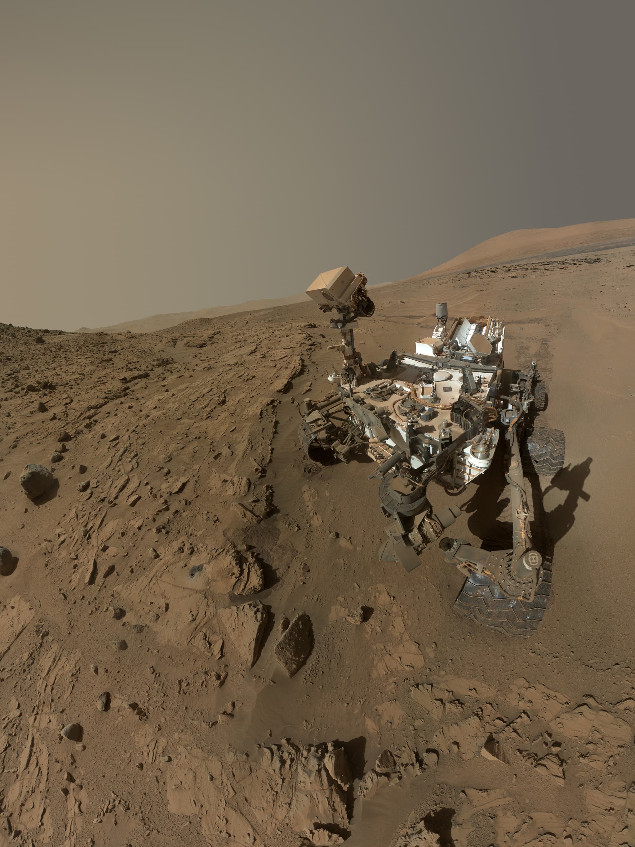 APOD: 2014 June 27 – Martian Anniversary Selfie