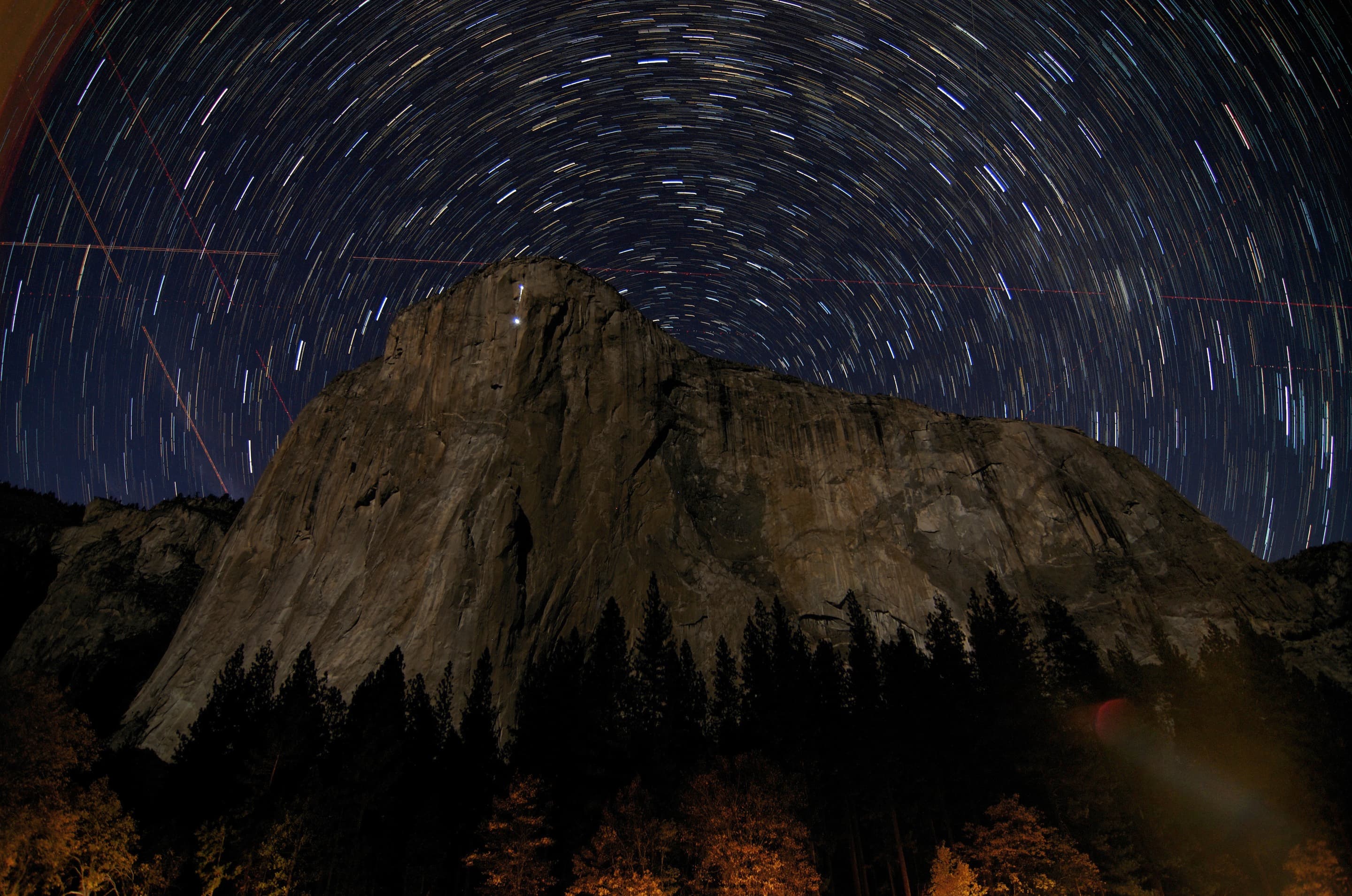 APOD: 2014 March 21 – Star Trails over El Capitan