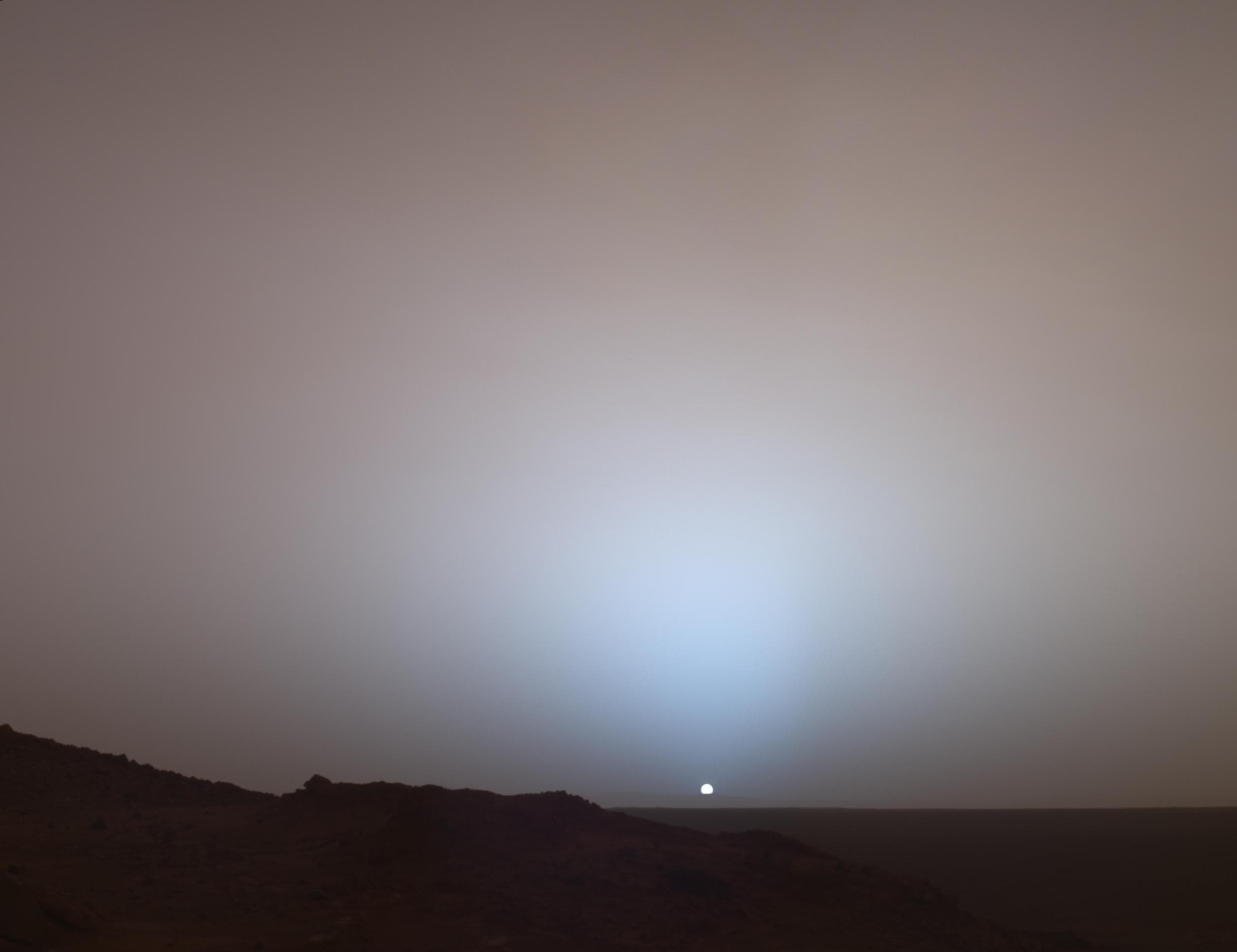 APOD: 2014 March 2 – Martian Sunset