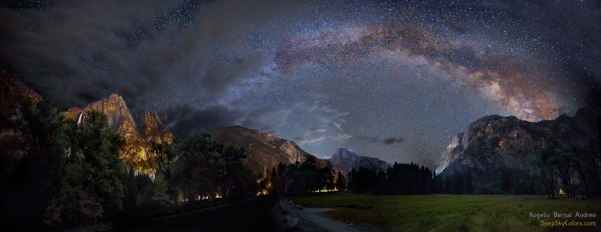 APOD: 2014 May 2 – That Night over Half Dome
