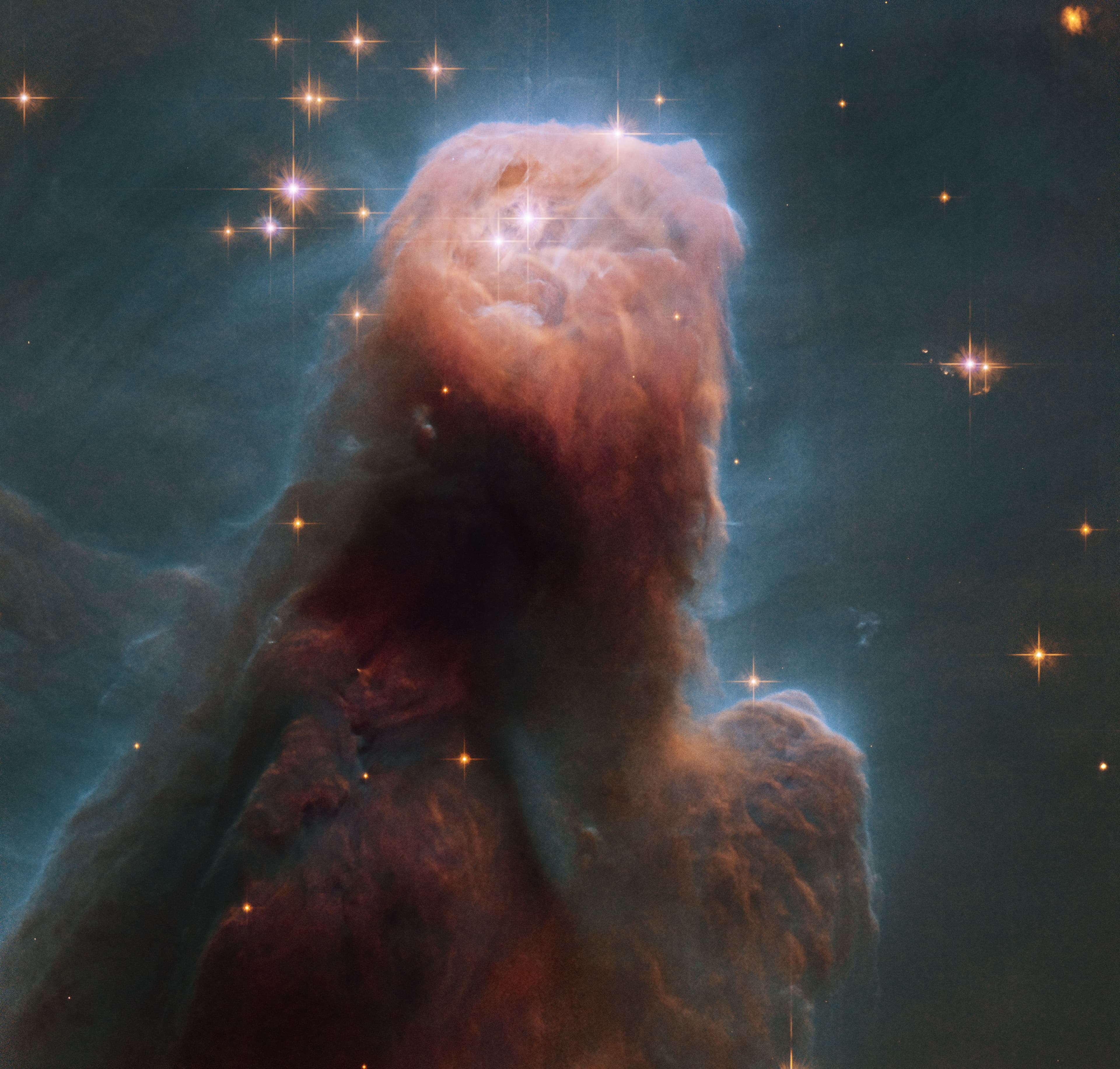 APOD: 2014 May 28 – The Cone Nebula from Hubble