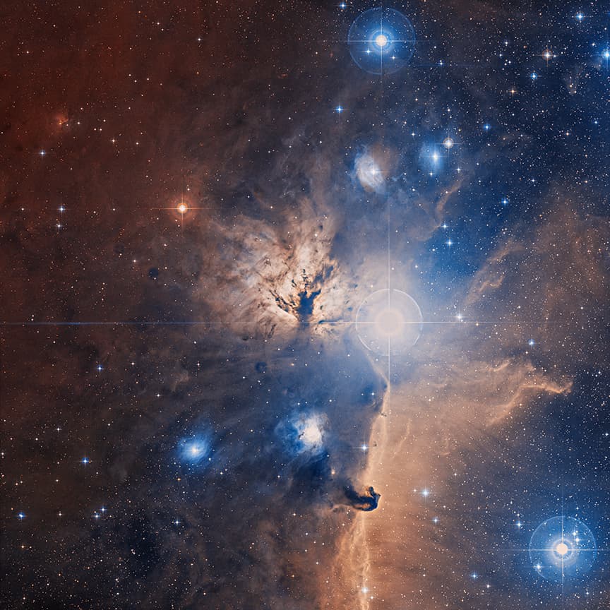 APOD: 2014 May 10 – Inside the Flame Nebula