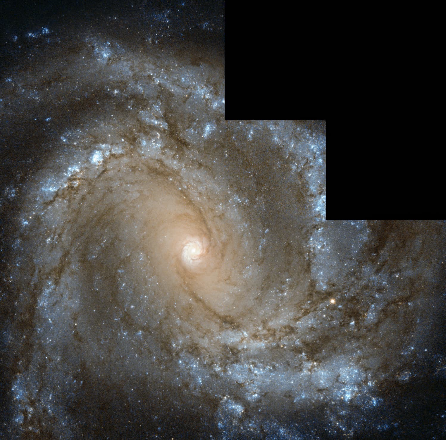 APOD: 2014 May 20 – In the Center of Spiral Galaxy M61