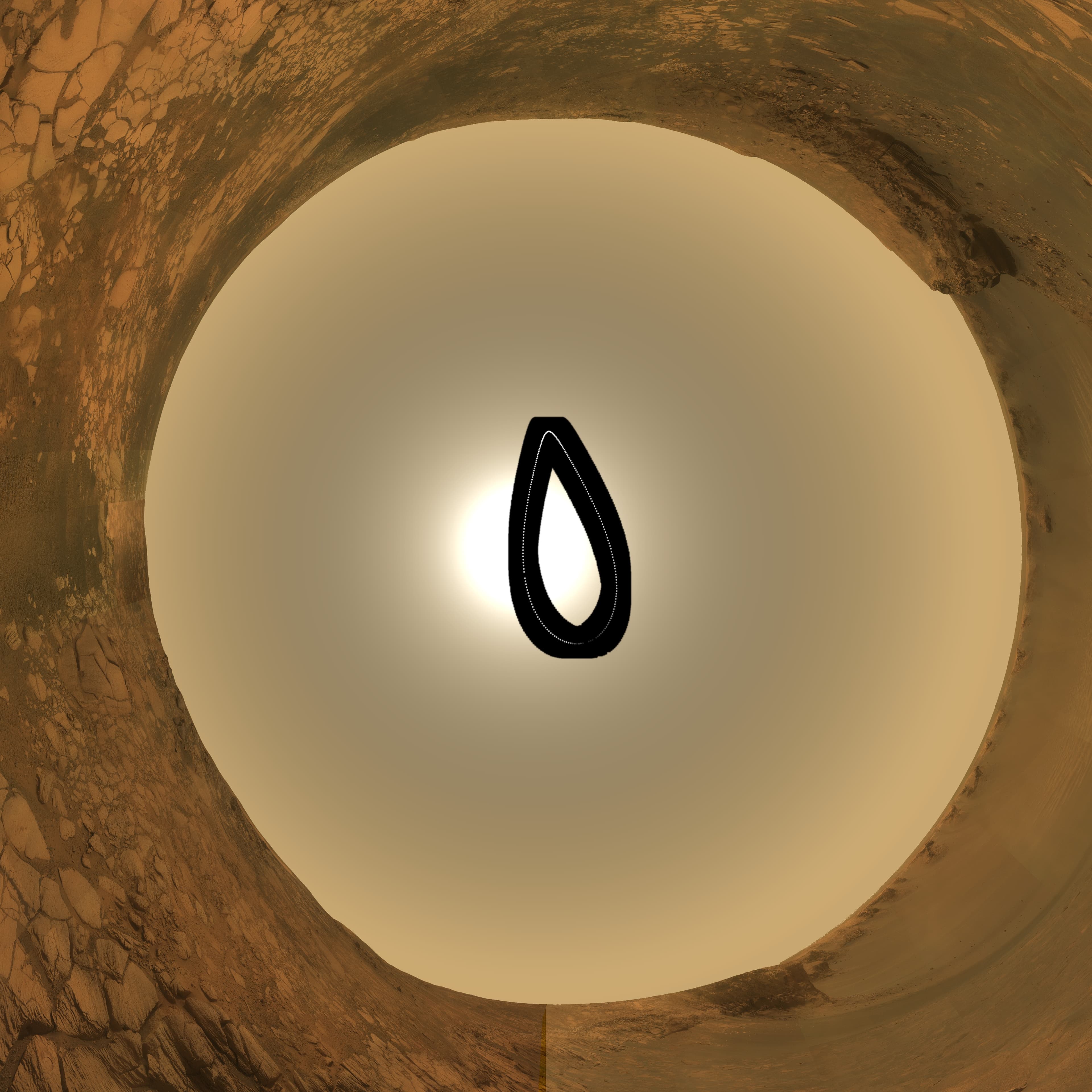 APOD: 2014 May 16 – Opportunity’s Mars Analemma