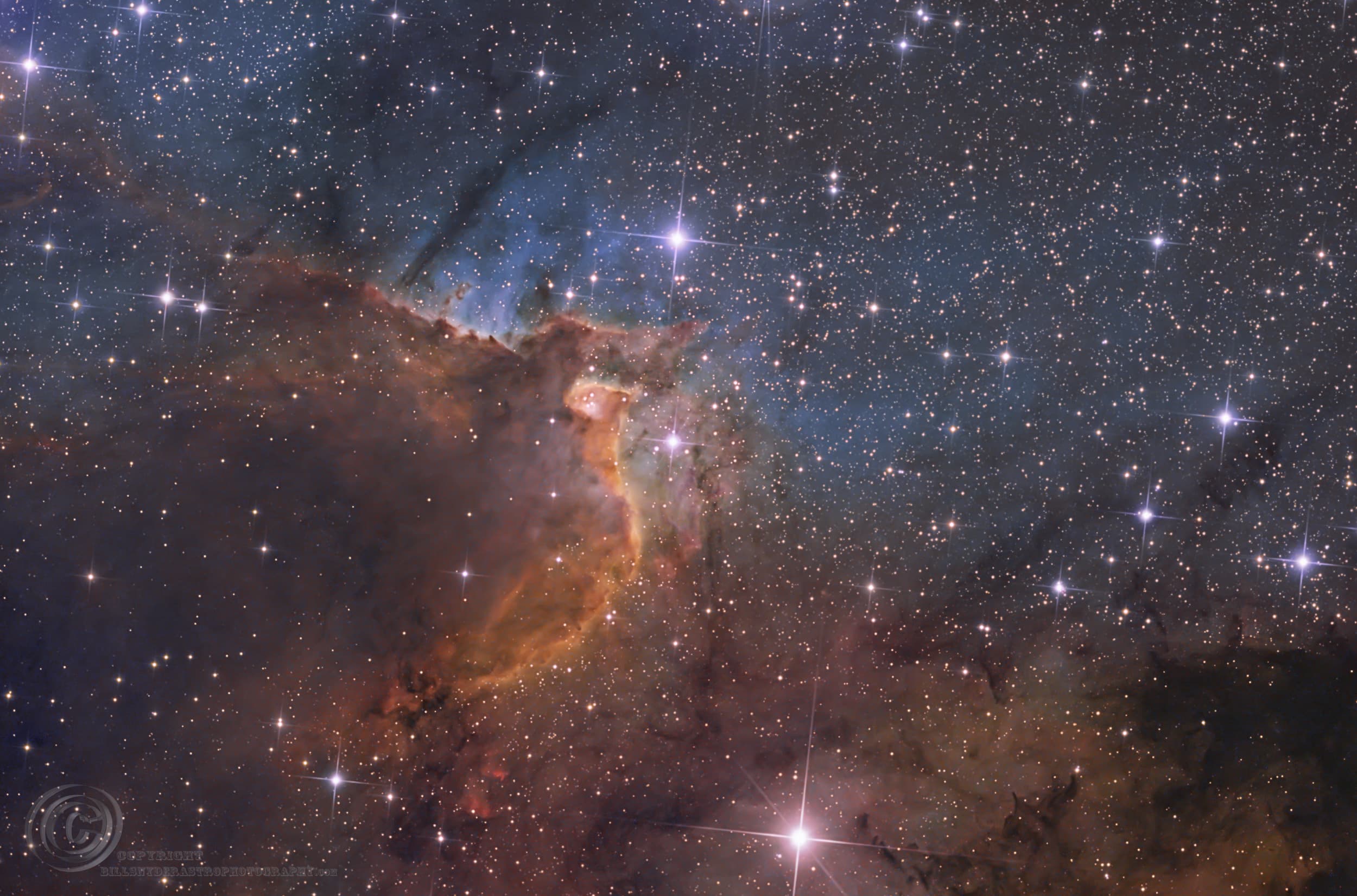 APOD: 2014 November 6 – SH2-155: The Cave Nebula