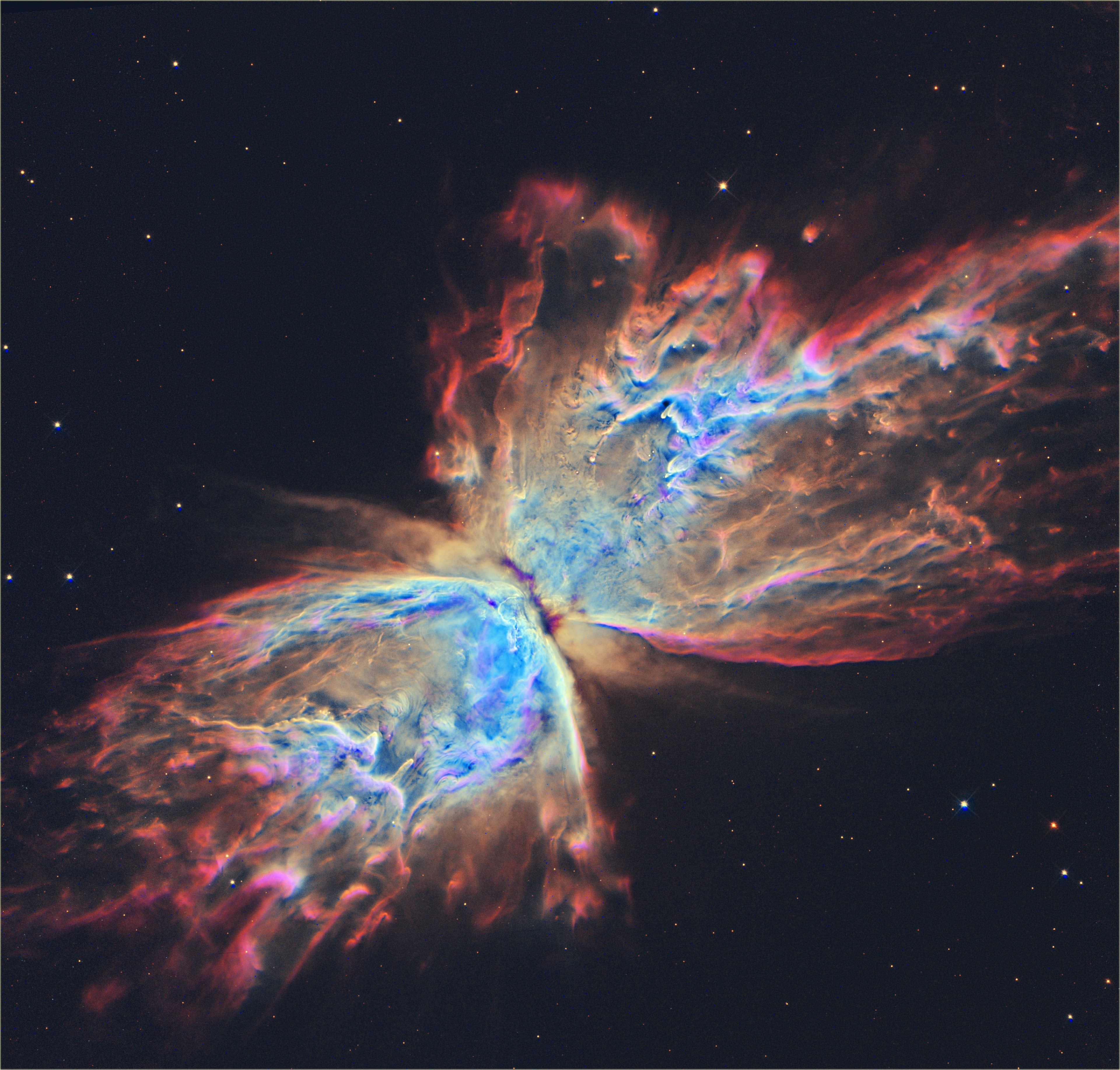 APOD: 2014 October 1 – The Butterfly Nebula from Hubble