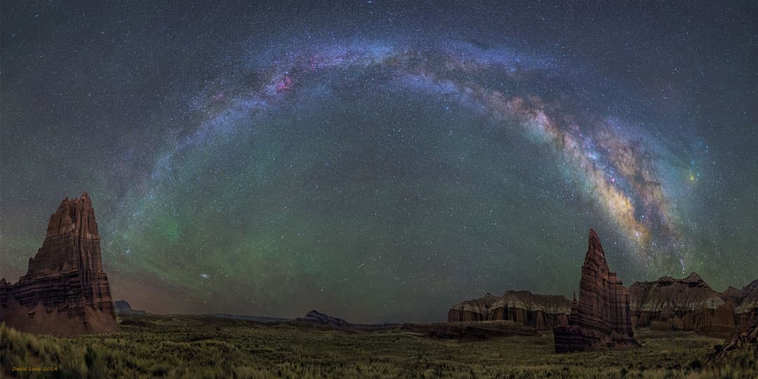 APOD: 2014 October 7 – From the Temple of the Sun to the Temple of the Moon