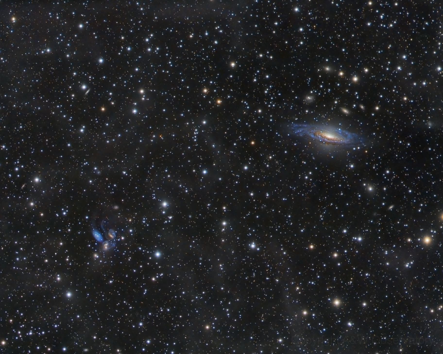 APOD: 2014 October 23 – Galaxies in Pegasus