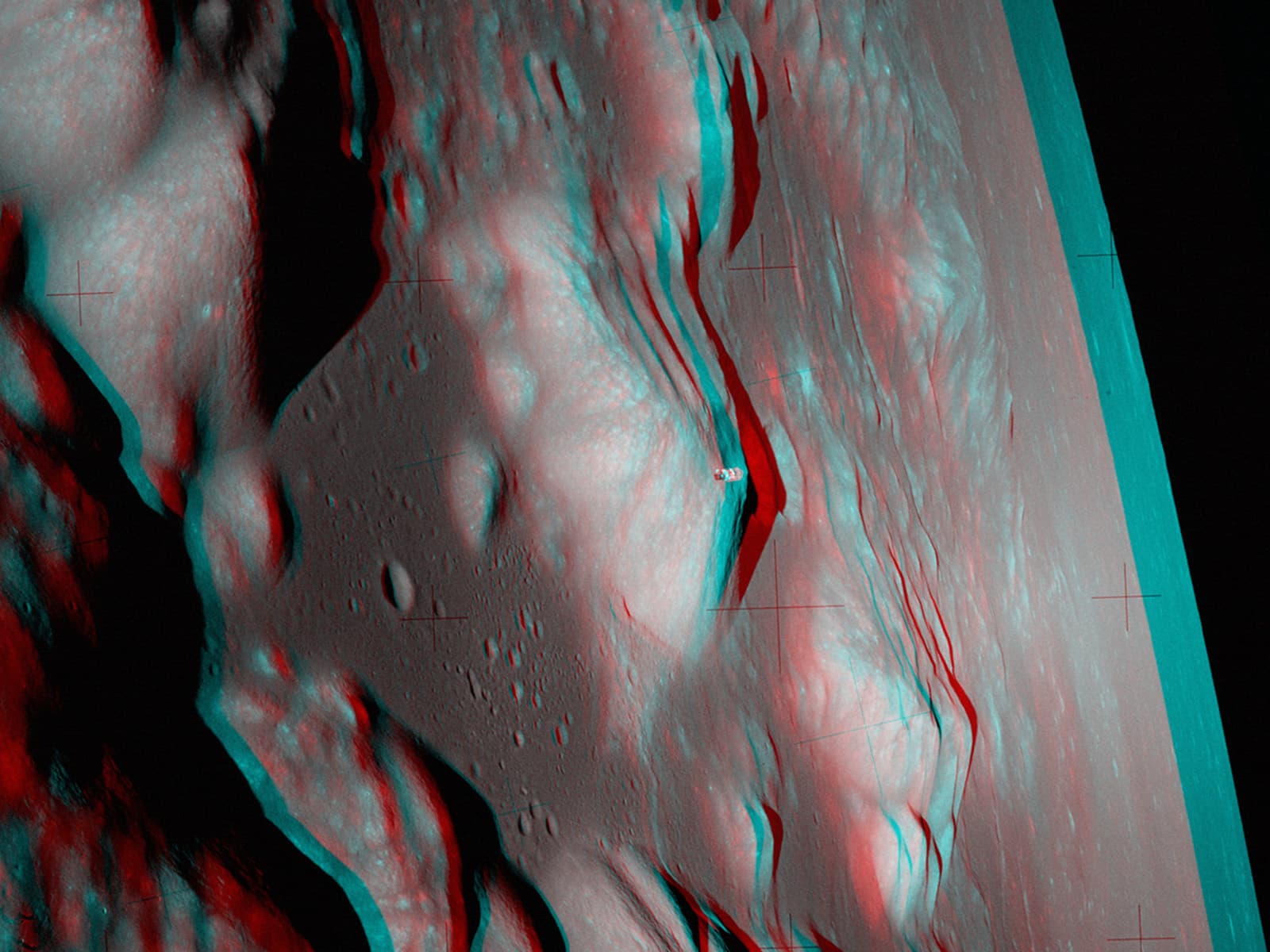 APOD: 2015 January 3 – Apollo 17: A Stereo View from Lunar Orbit