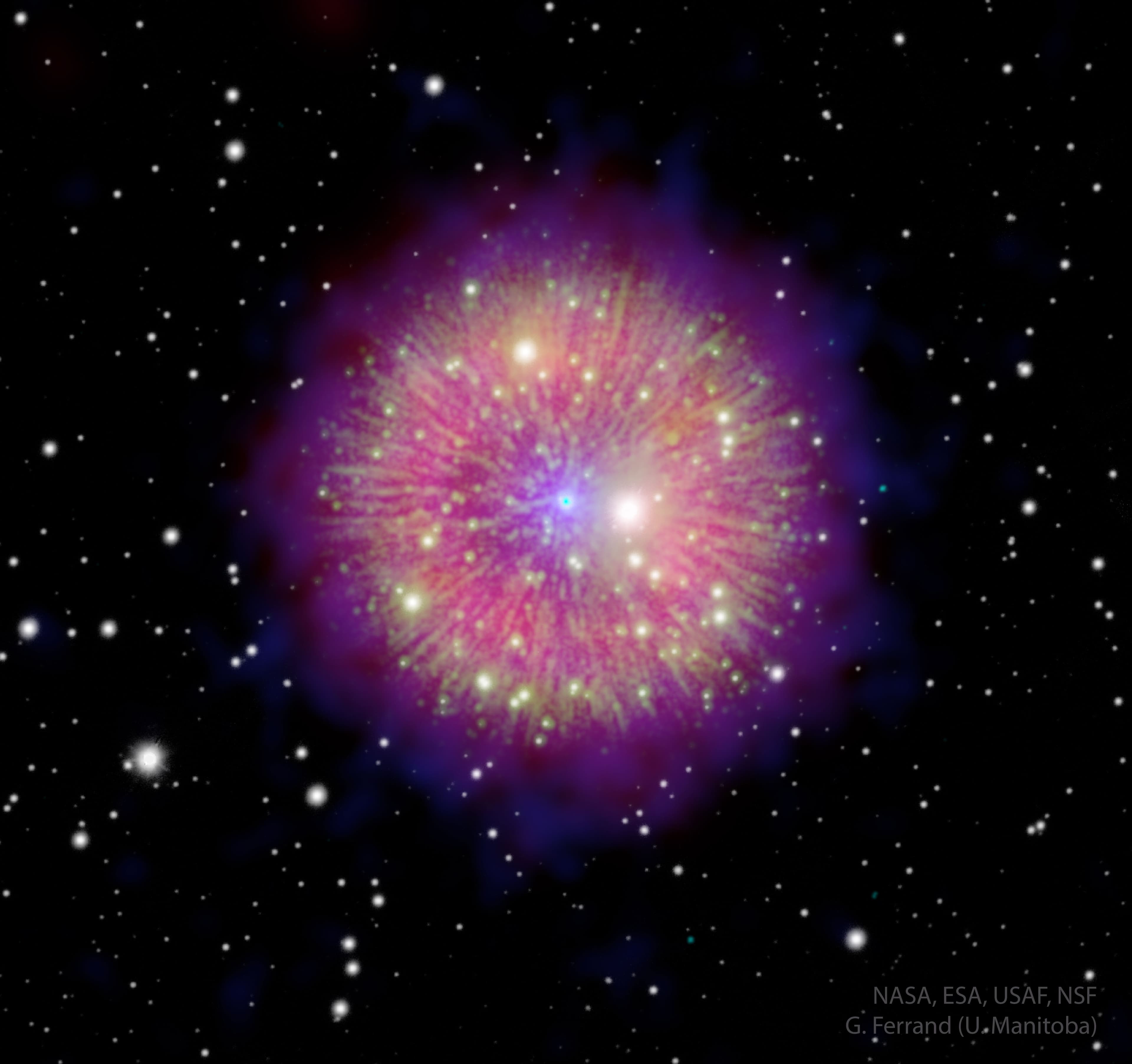 APOD: 2024 April 3 – Unusual Nebula Pa 30