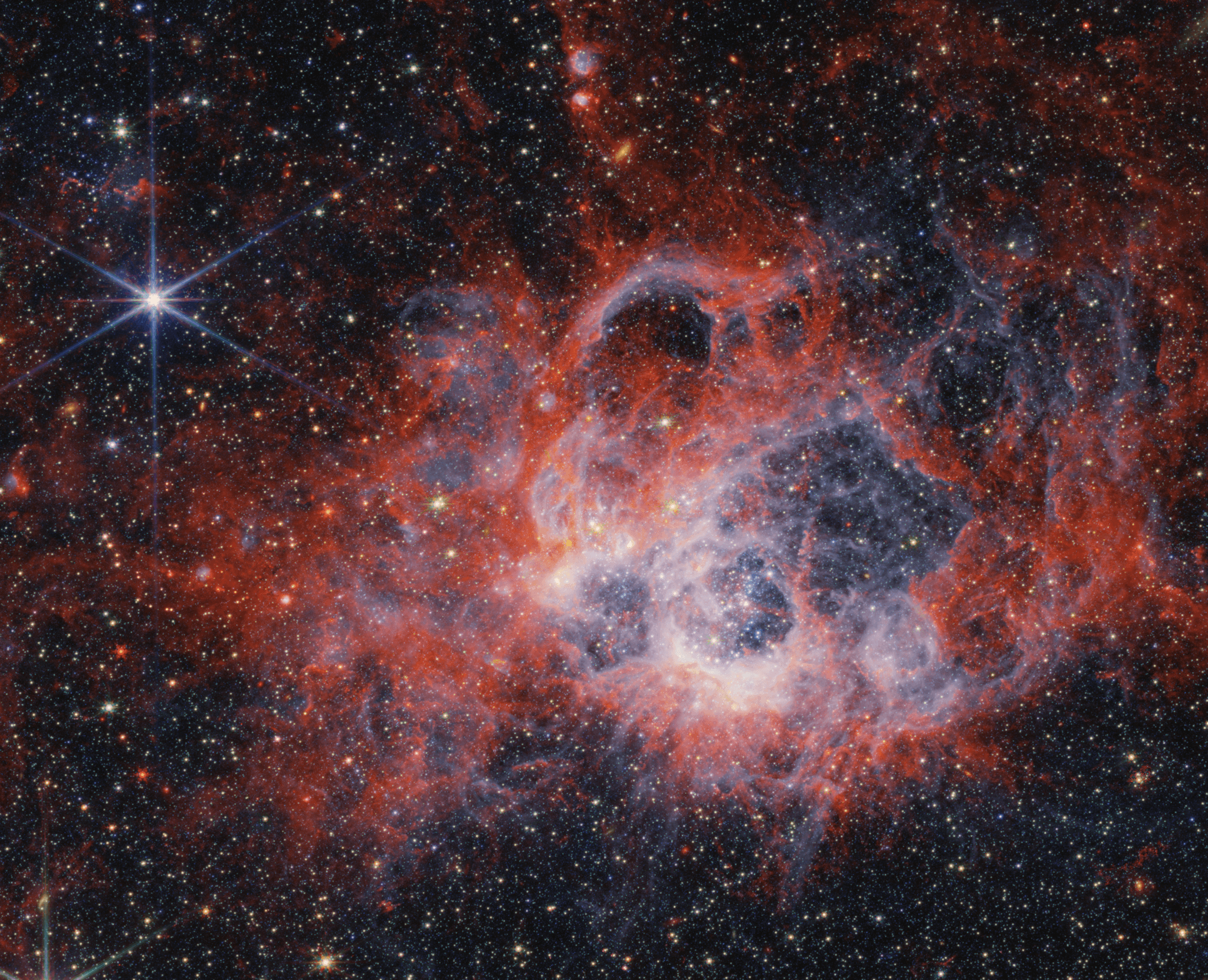 APOD: 2024 April 25 – NGC 604: Giant Stellar Nursery