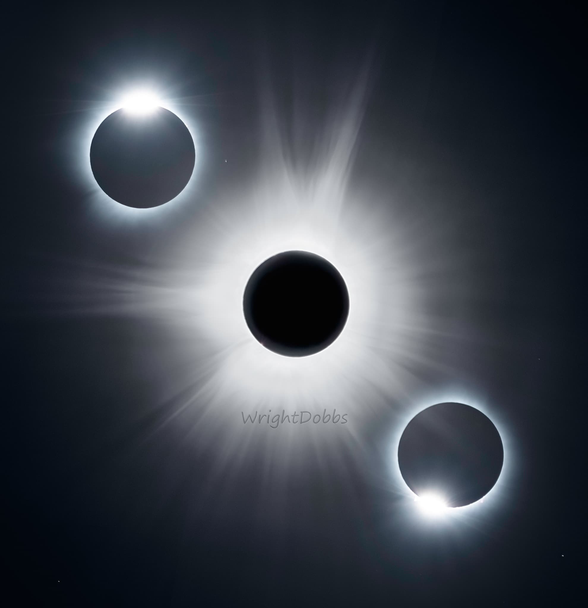 APOD: 2024 April 20 – Diamonds in the Sky