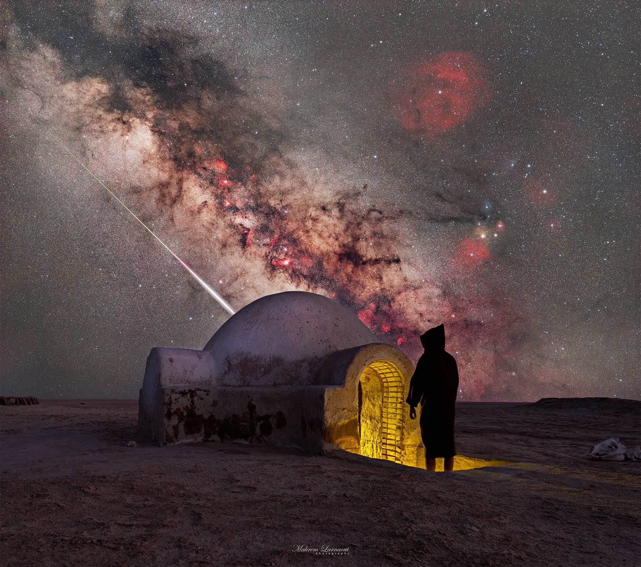APOD: 2024 August 5 – Milky Way Over Tunisia
