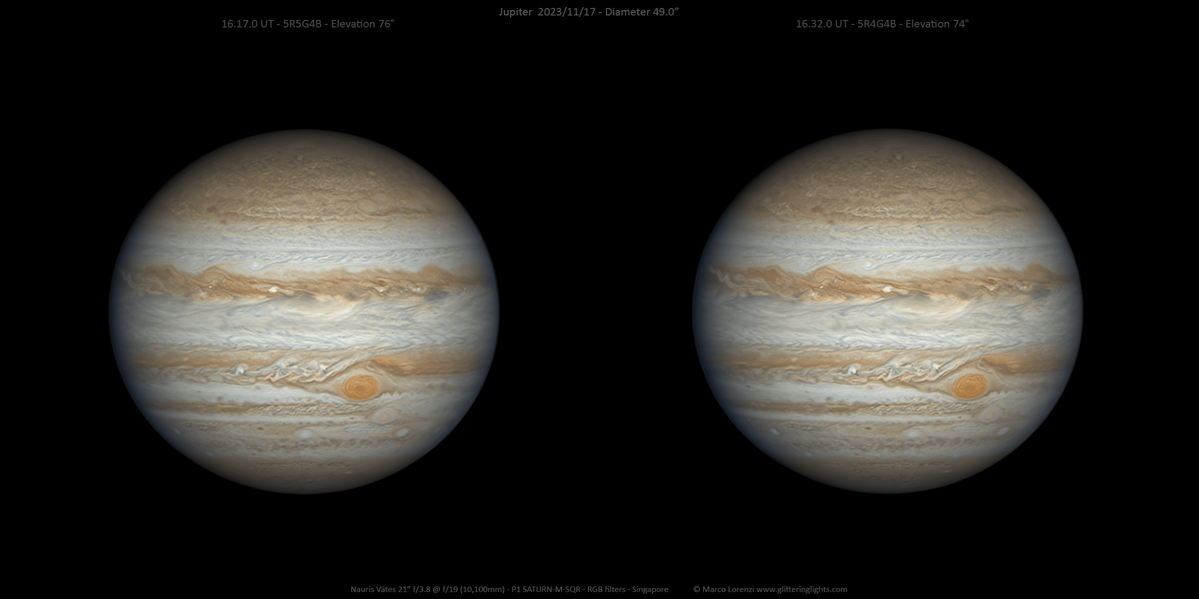 APOD: 2024 December 5 – Stereo Jupiter near Opposition
