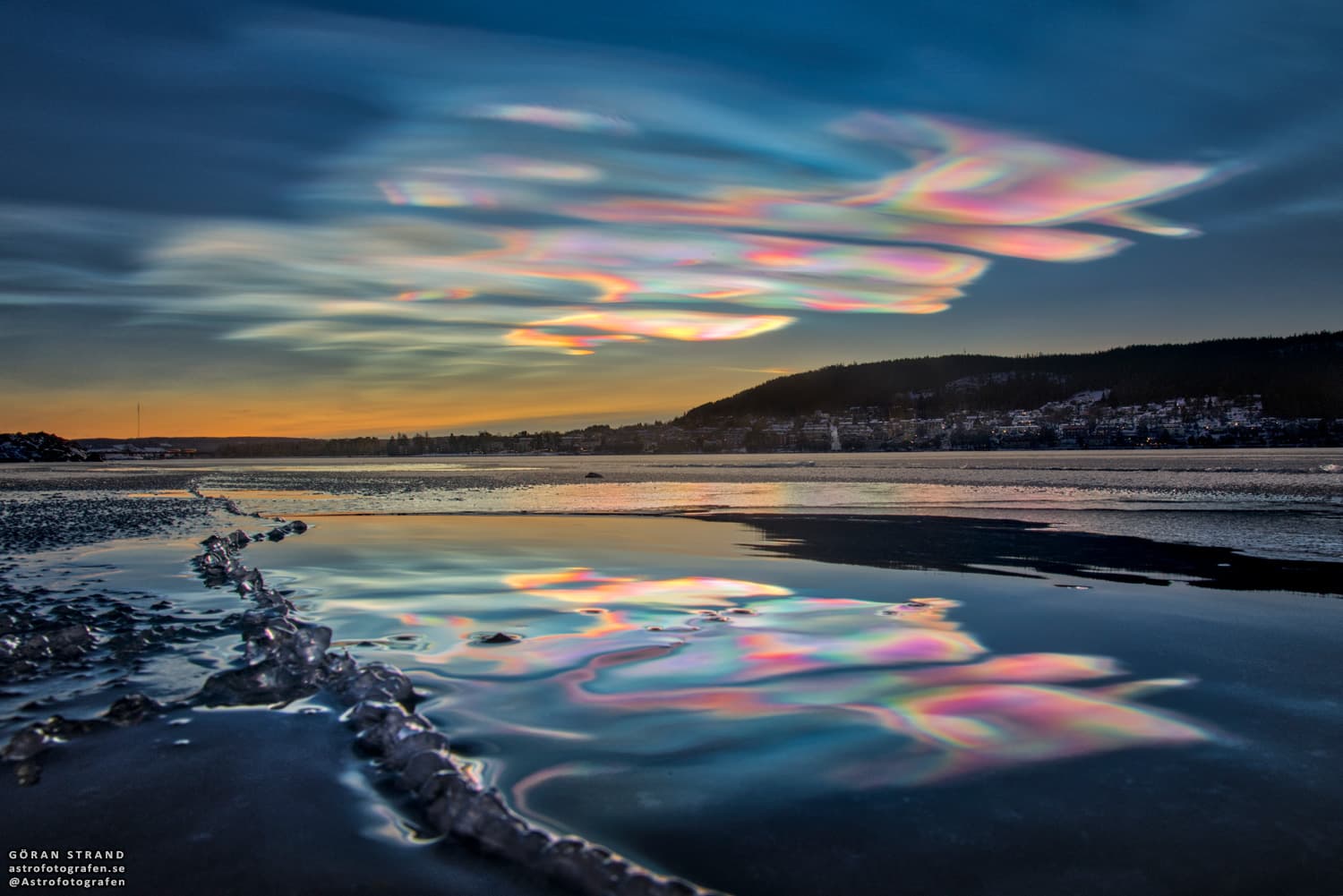 APOD: 2024 July 7 – Iridescent Clouds over Sweden